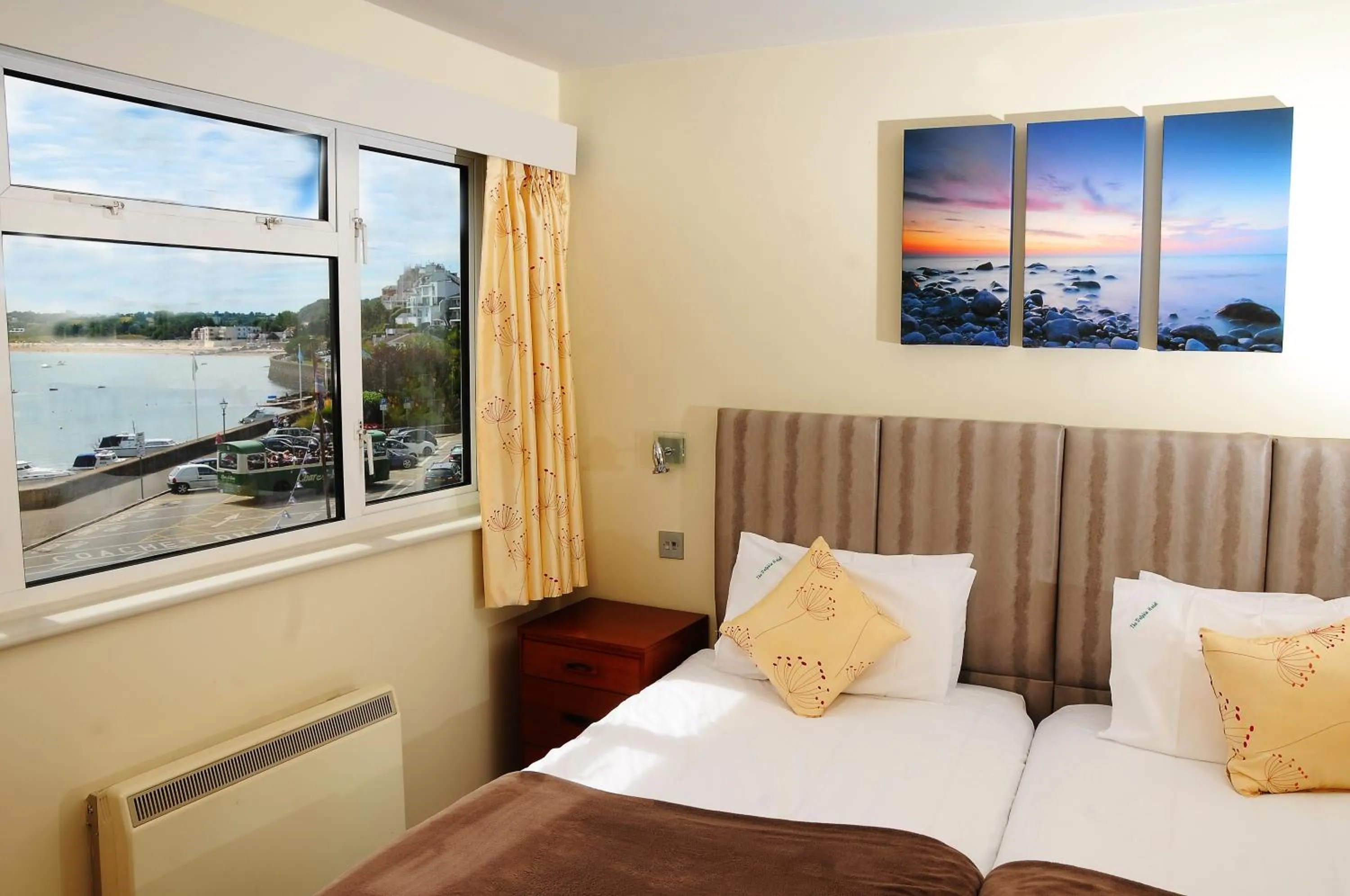 Bed in Dolphin Hotel