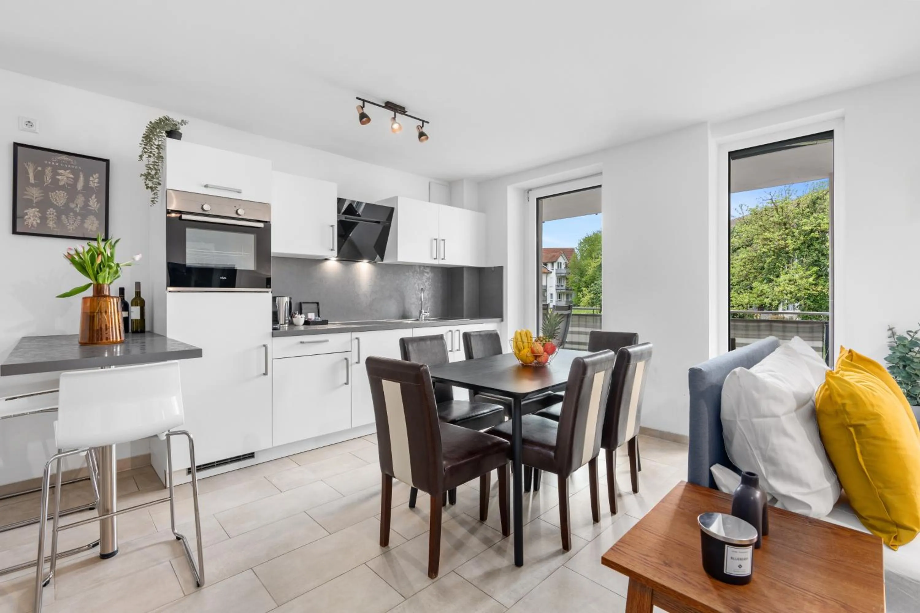 Kitchen or kitchenette in Amelie chez Inez