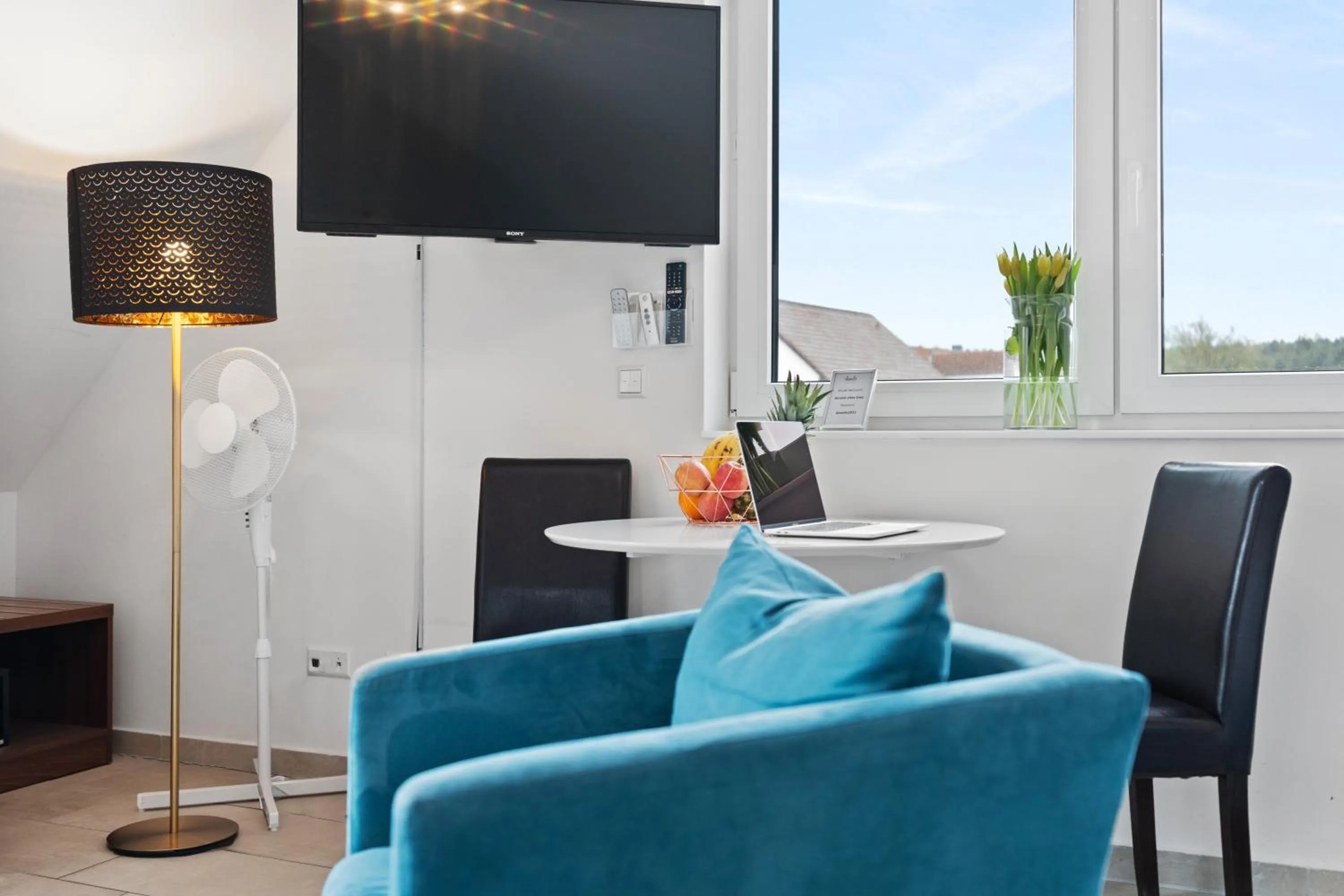 TV and multimedia in Amelie chez Inez