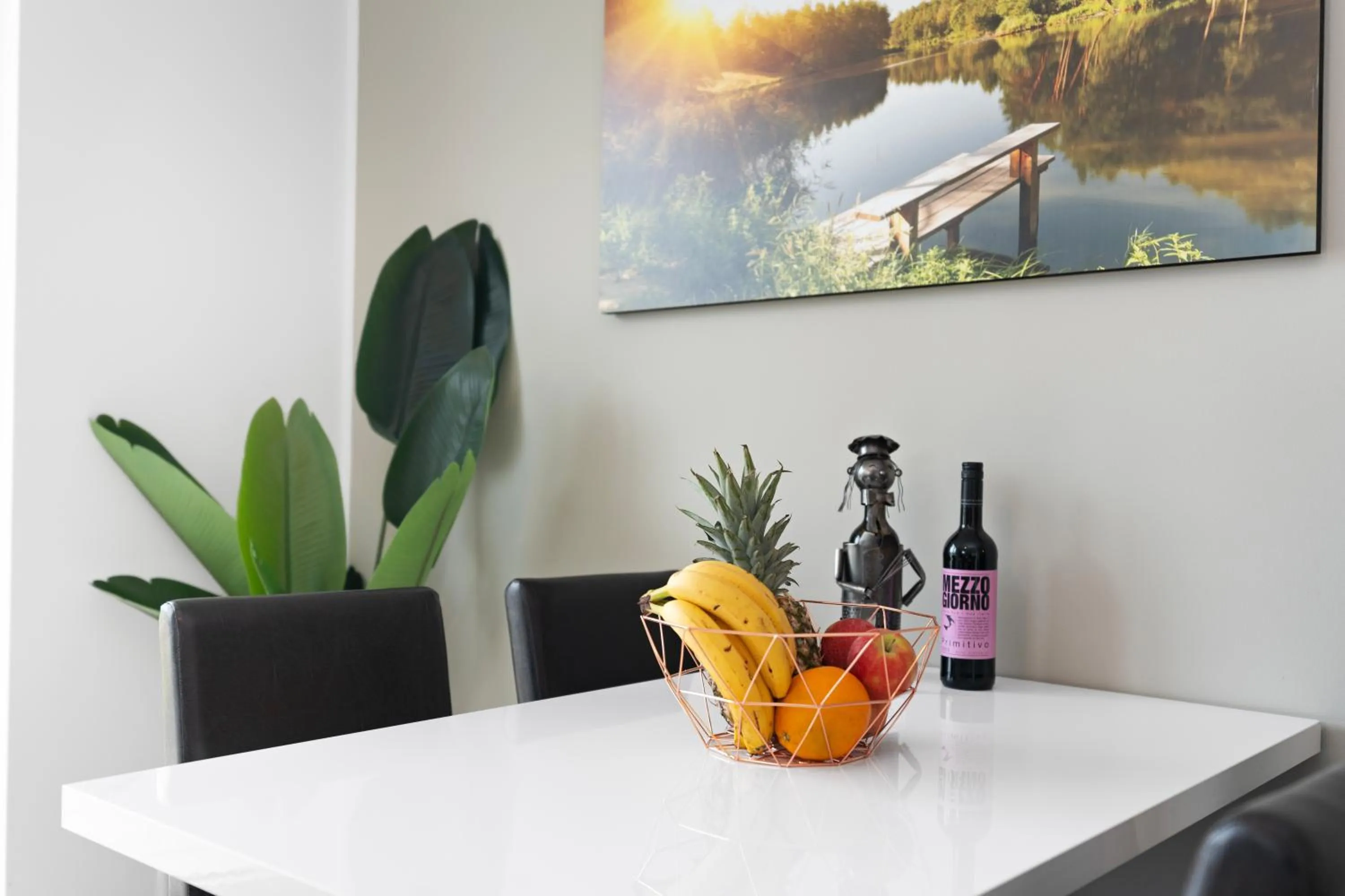 Food and drinks in Amelie chez Inez