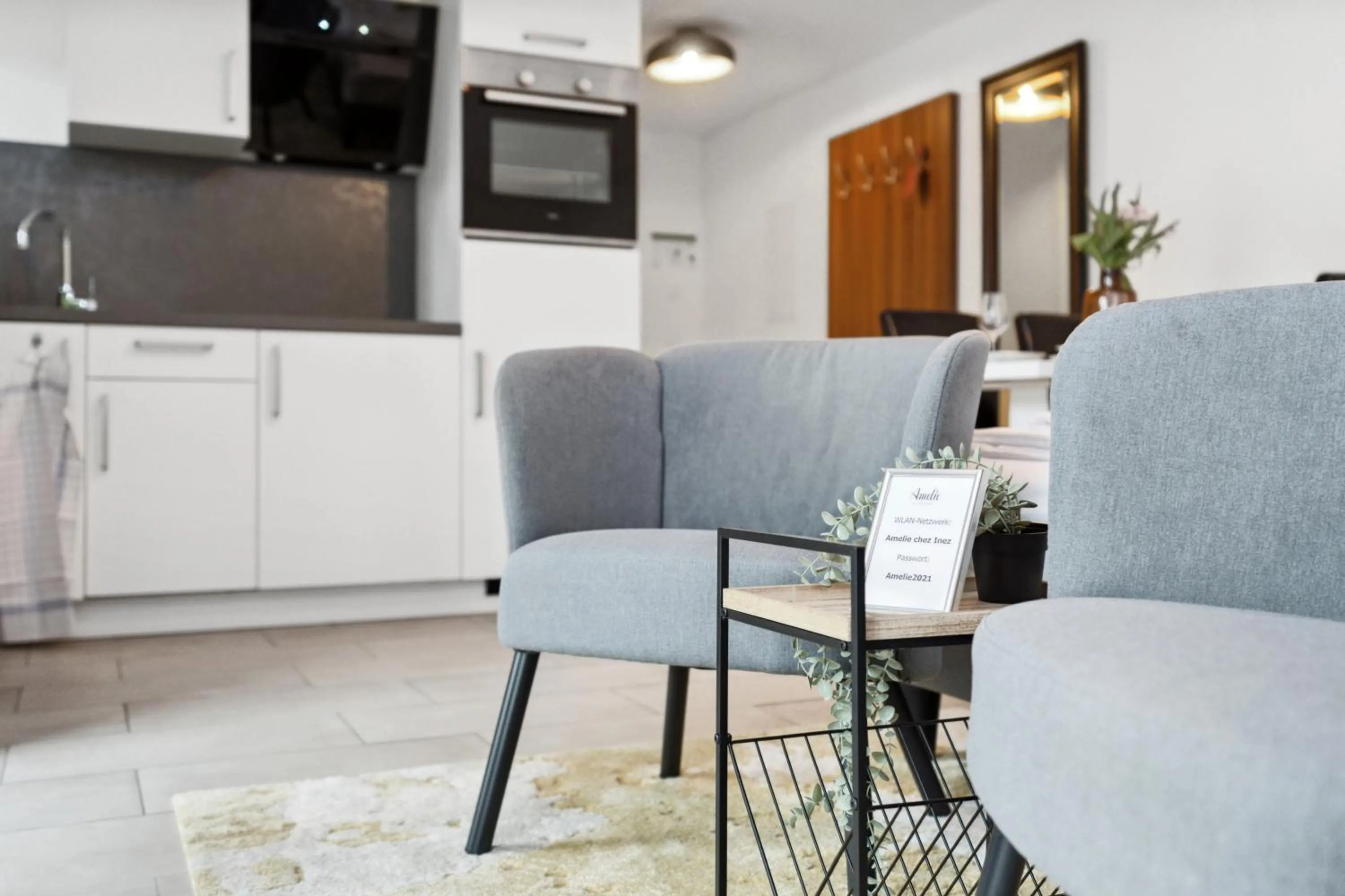 Kitchen or kitchenette in Amelie chez Inez