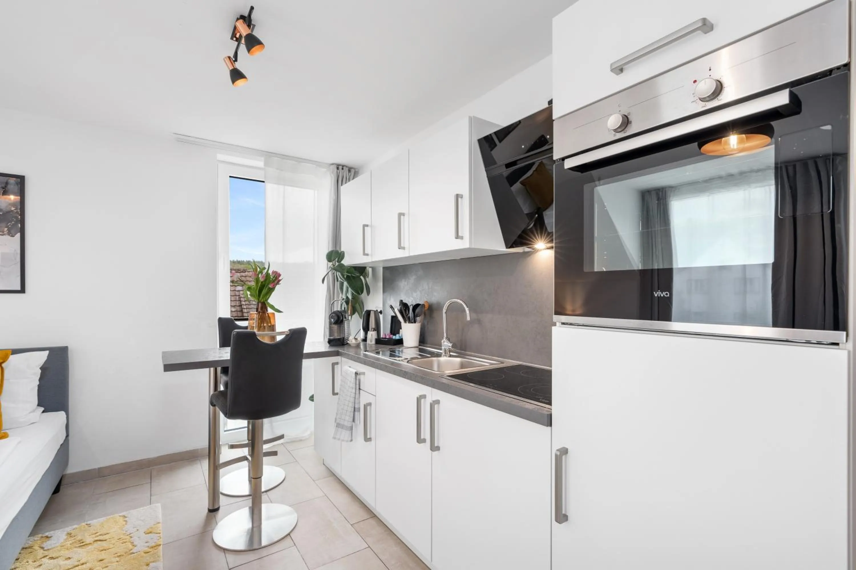 Kitchen or kitchenette in Amelie chez Inez