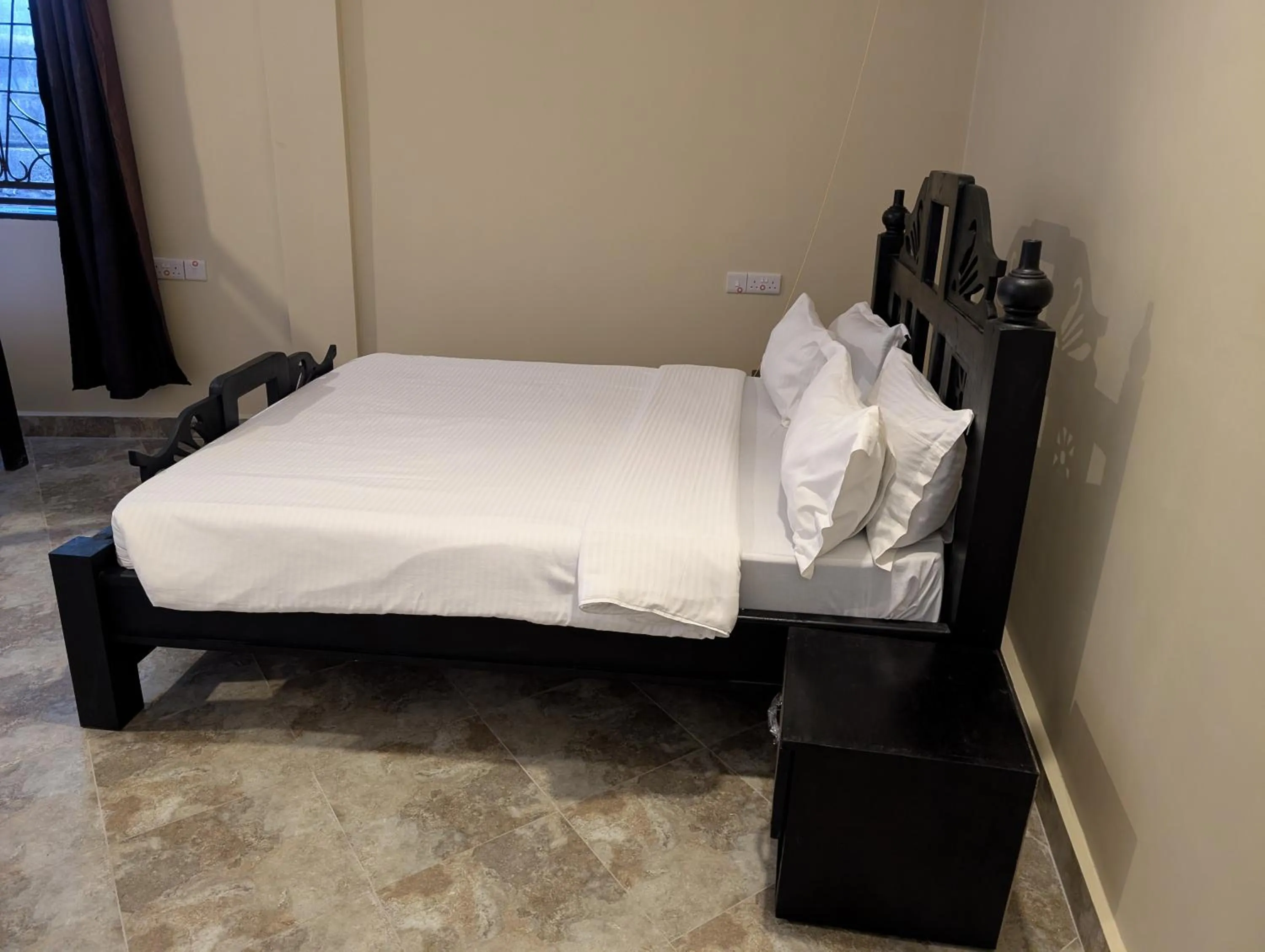 Bed in Kijiji Beach Resort