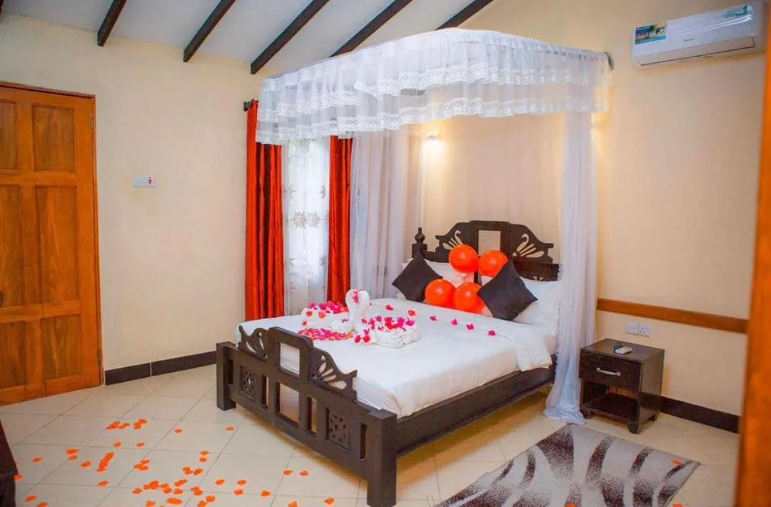 Bed in Kijiji Beach Resort