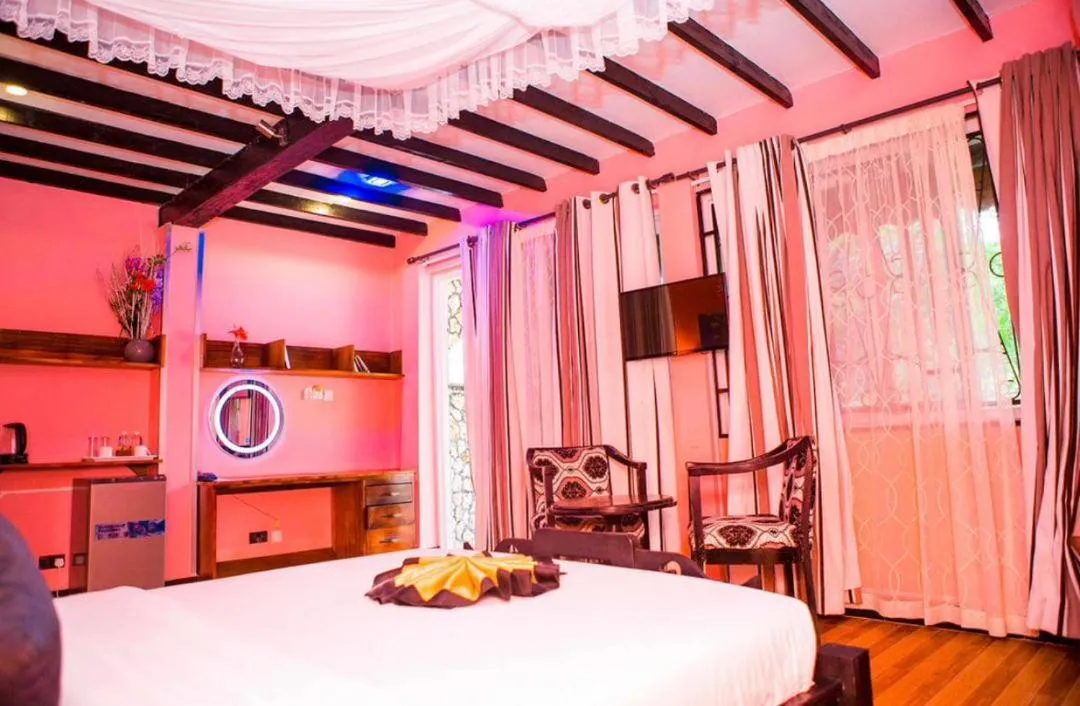 Bed in Kijiji Beach Resort