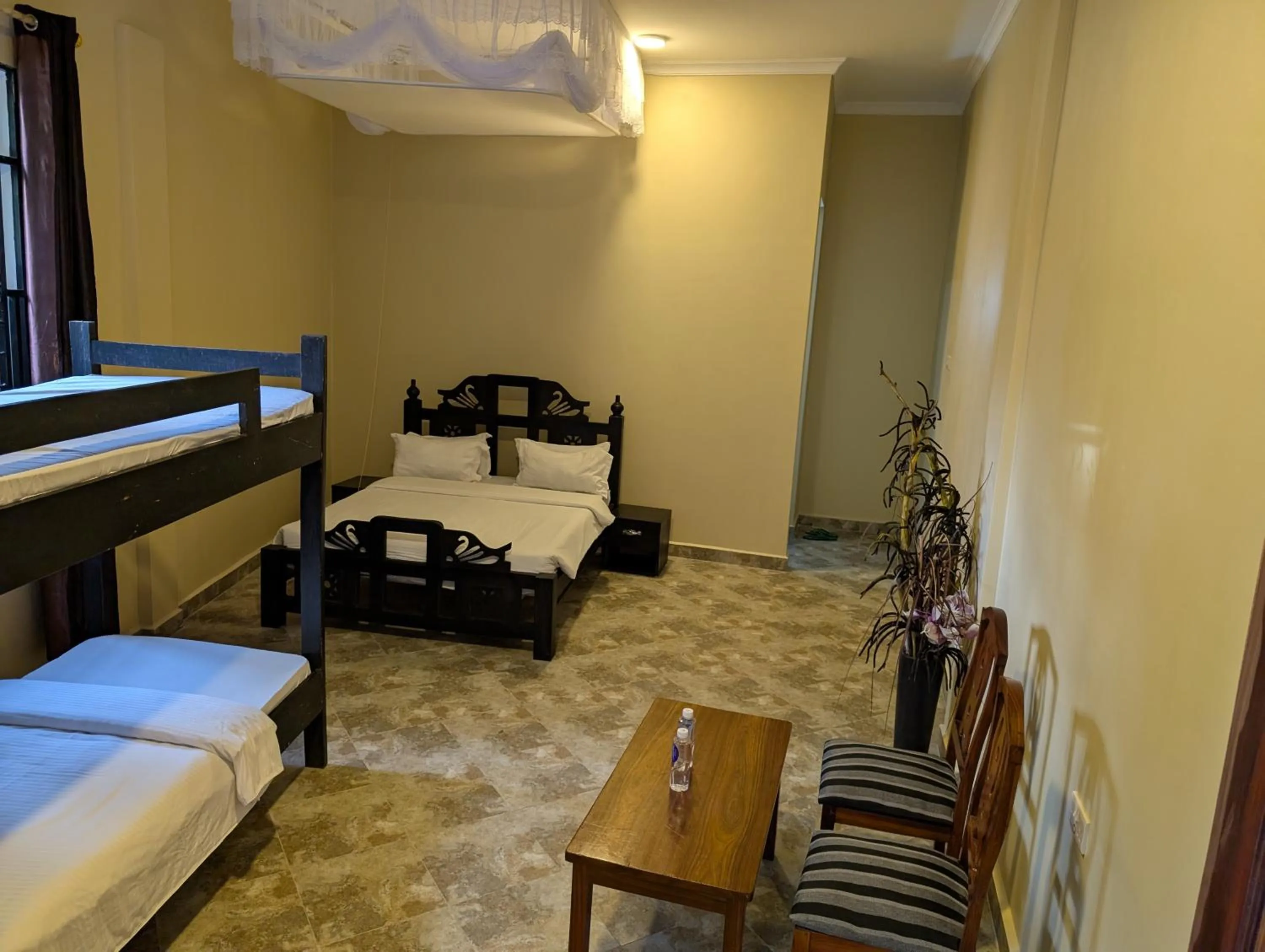 Bed in Kijiji Beach Resort