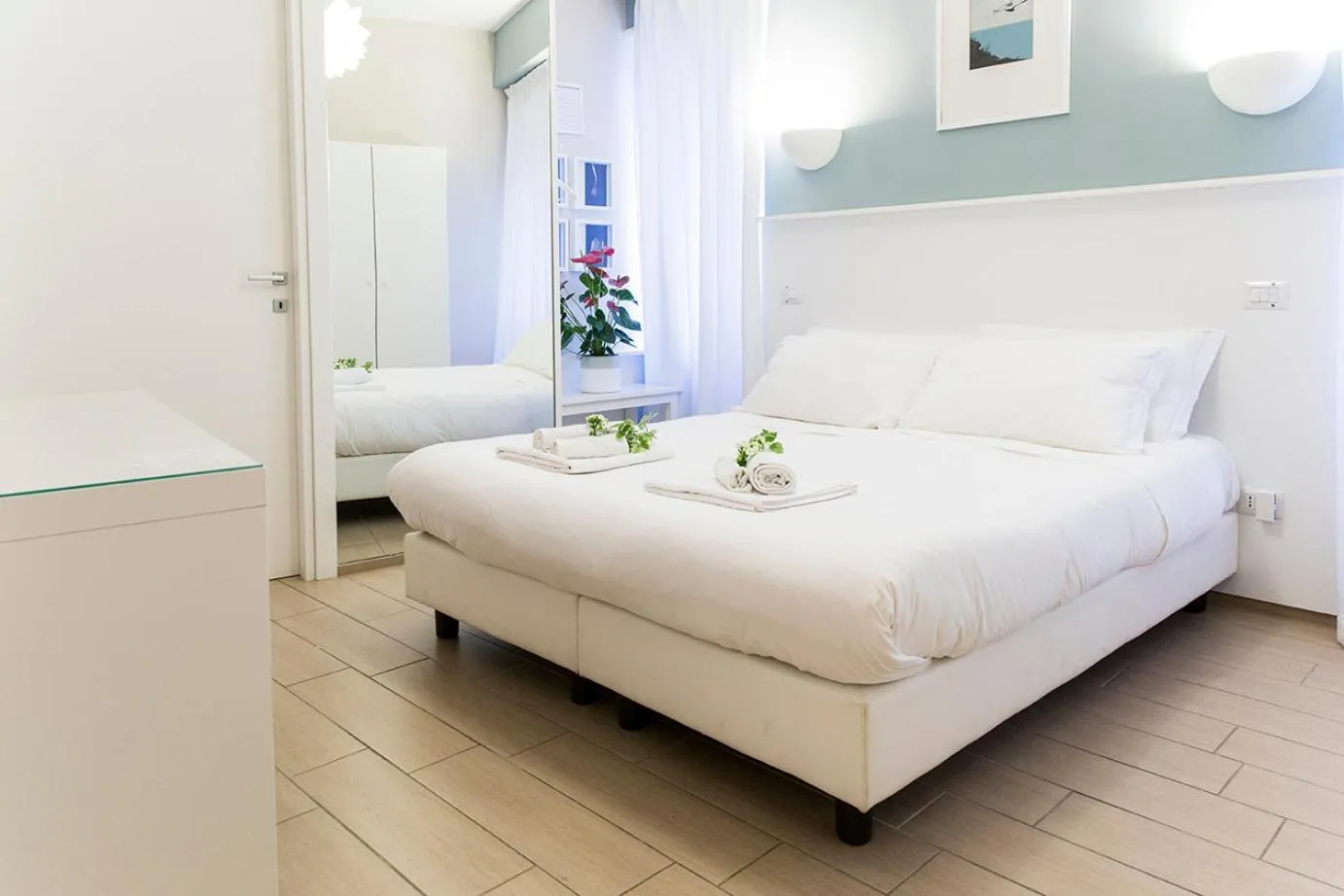 Bedroom, Bed in B&B Casetta Roma