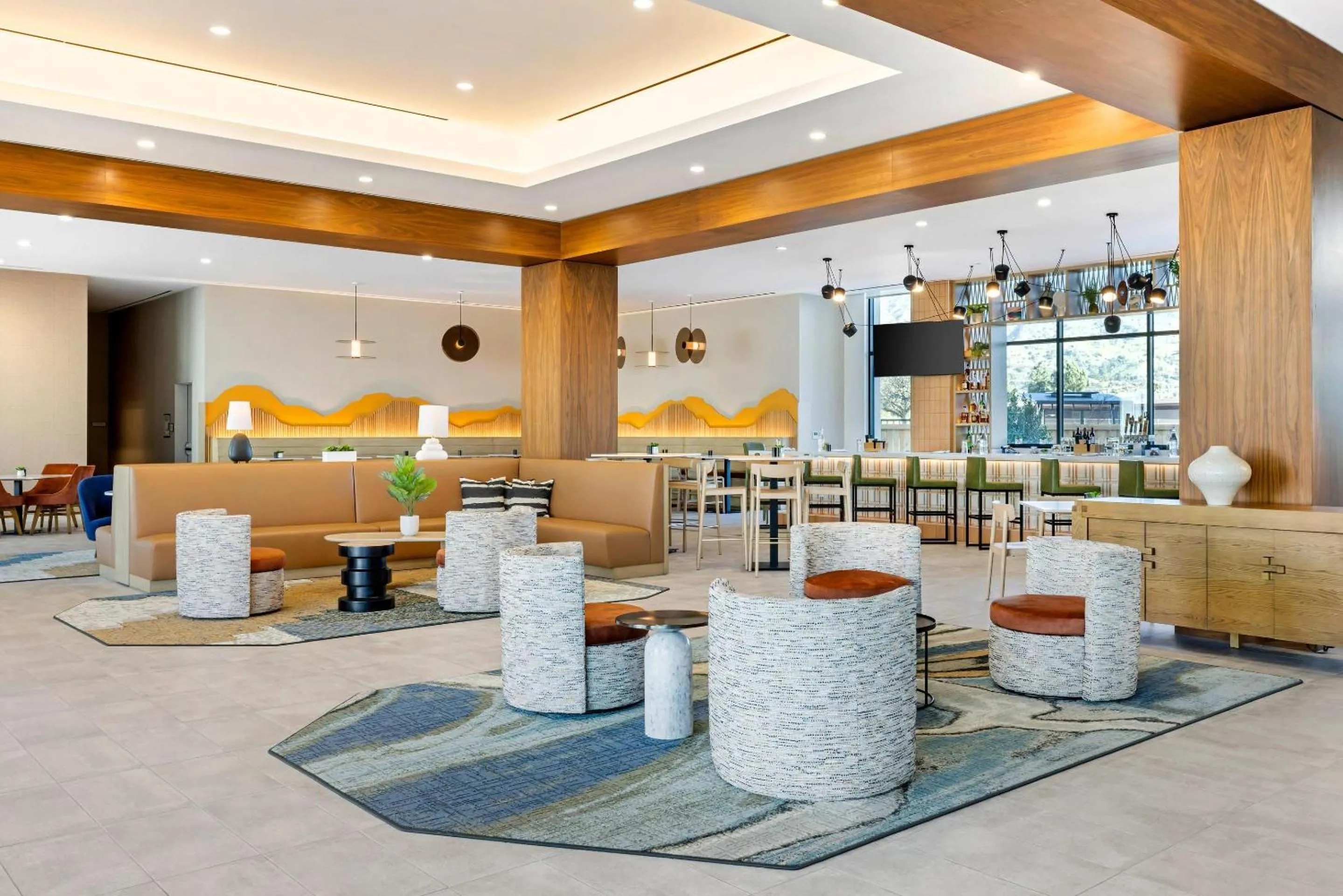 Lobby or reception in Cambria Hotel Burbank Airport