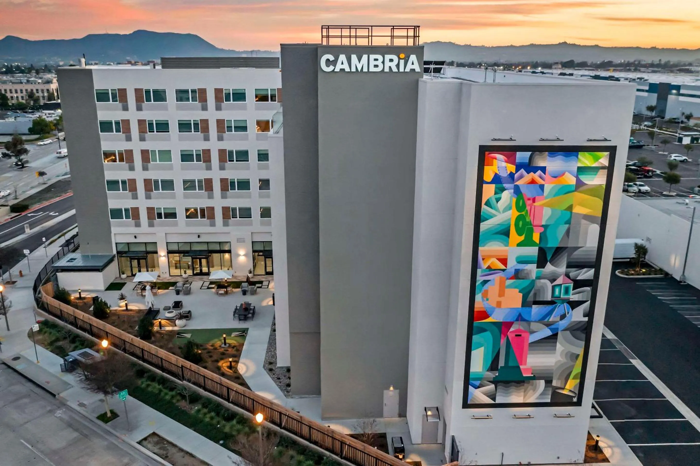 Property building in Cambria Hotel Burbank Airport