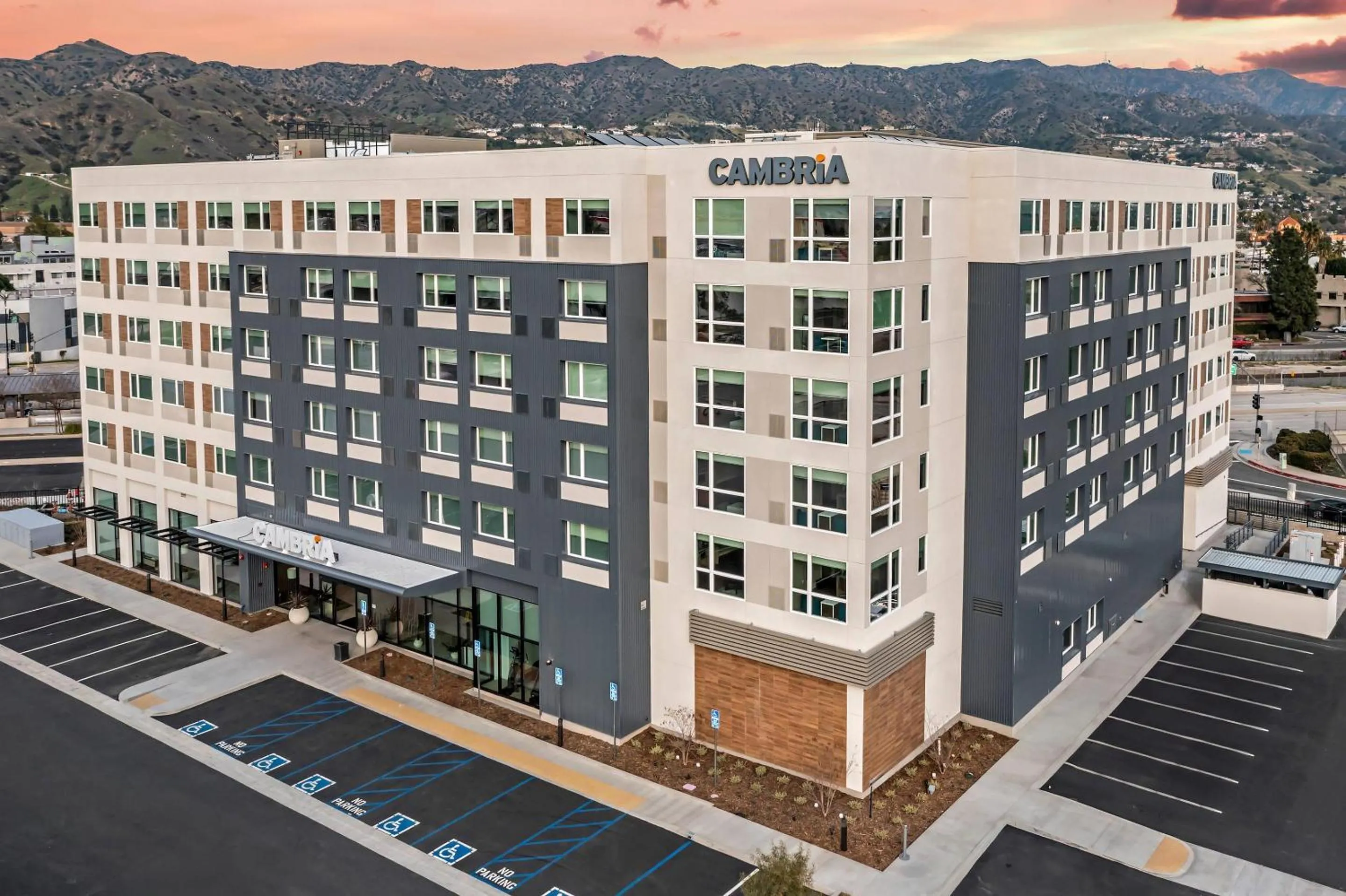 Property building in Cambria Hotel Burbank Airport