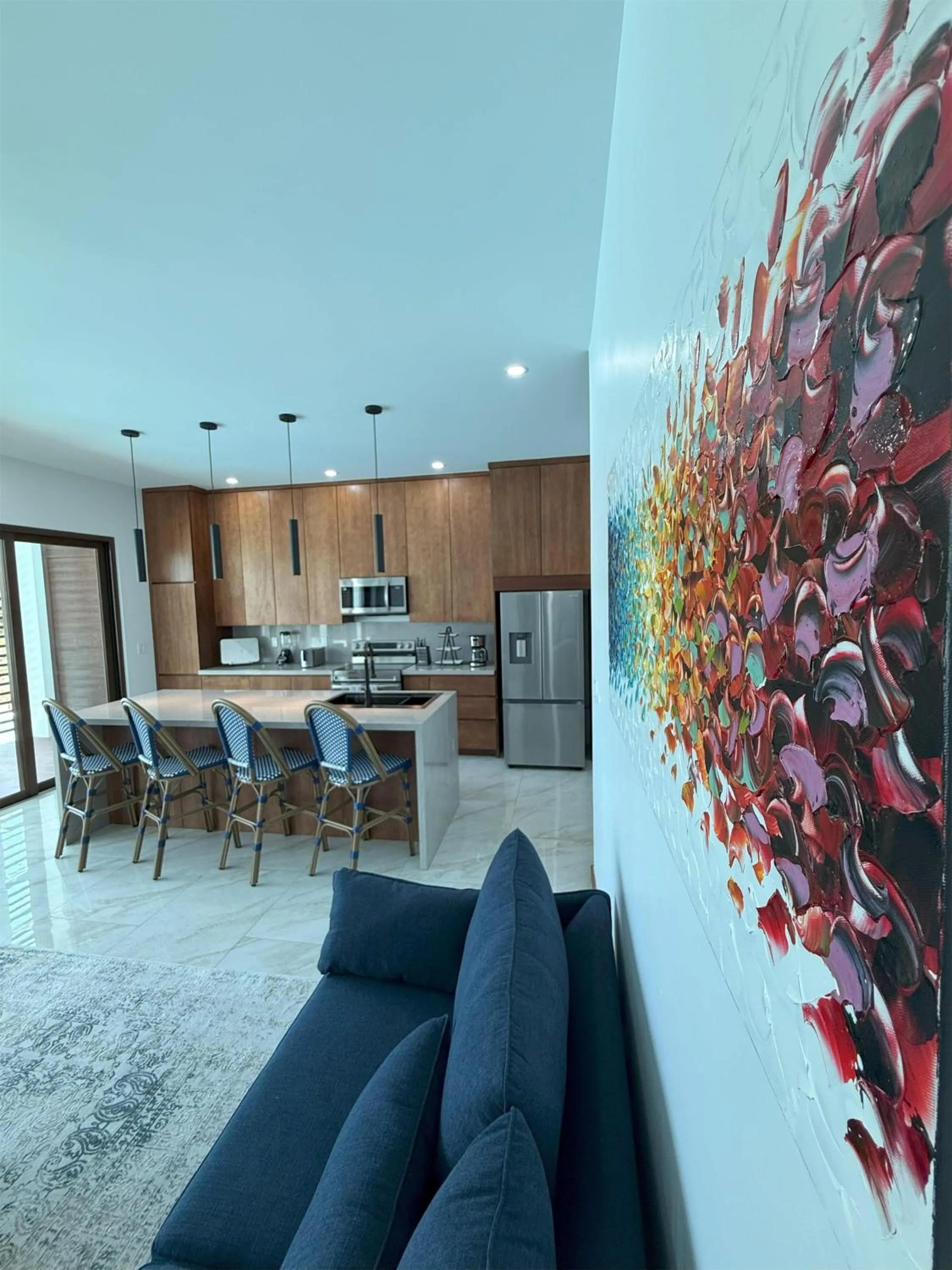 Kitchen or kitchenette in Acqua di Mare Resort