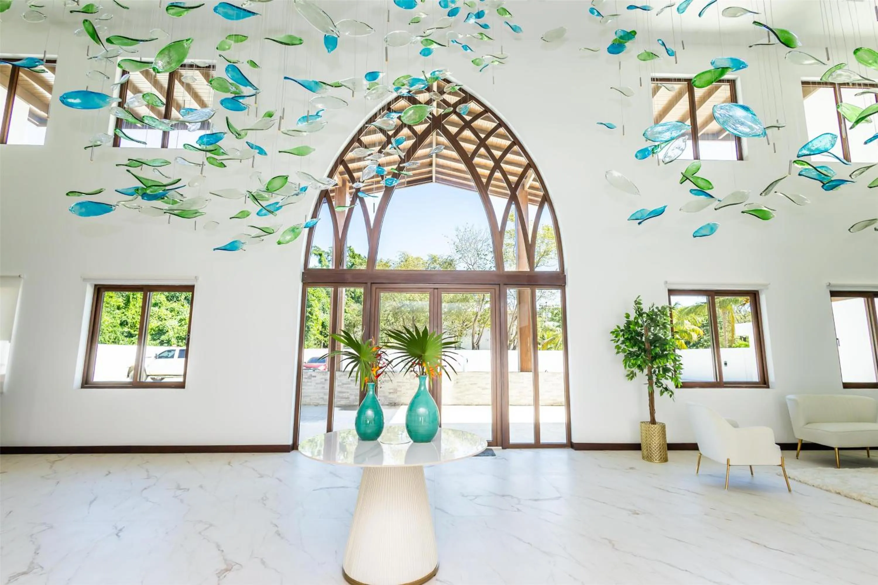 Lobby or reception in Acqua di Mare Resort