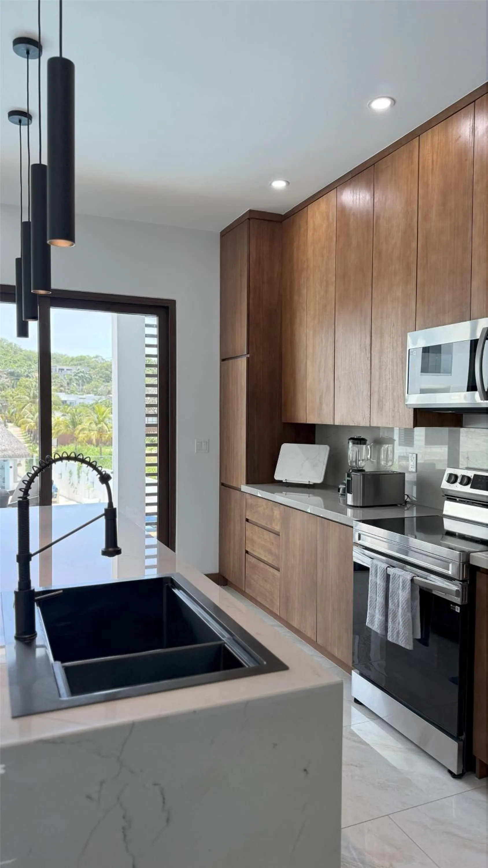 Kitchen or kitchenette in Acqua di Mare Resort