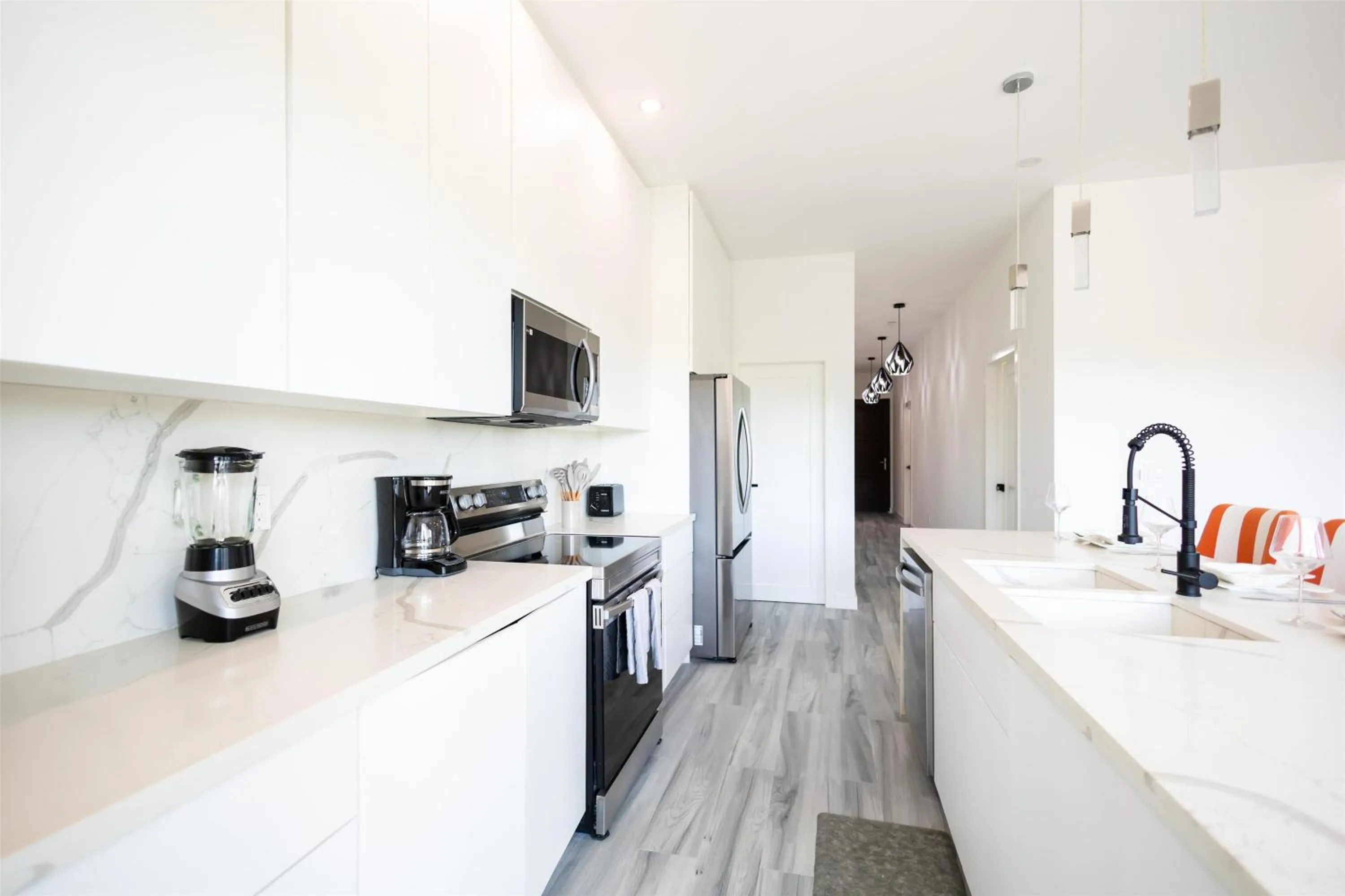 Kitchen or kitchenette in Acqua di Mare Resort