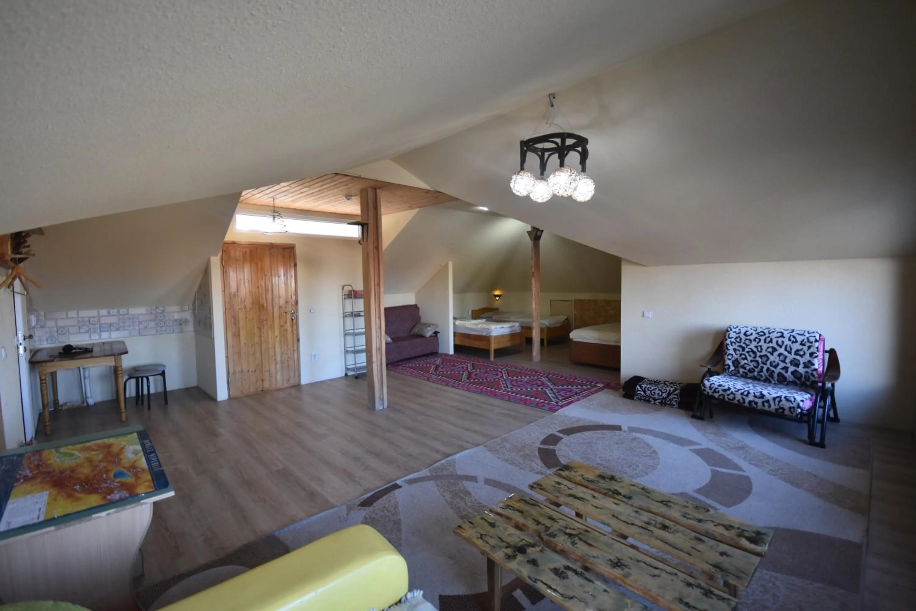 Bedroom, Bed in Riverside Karakol