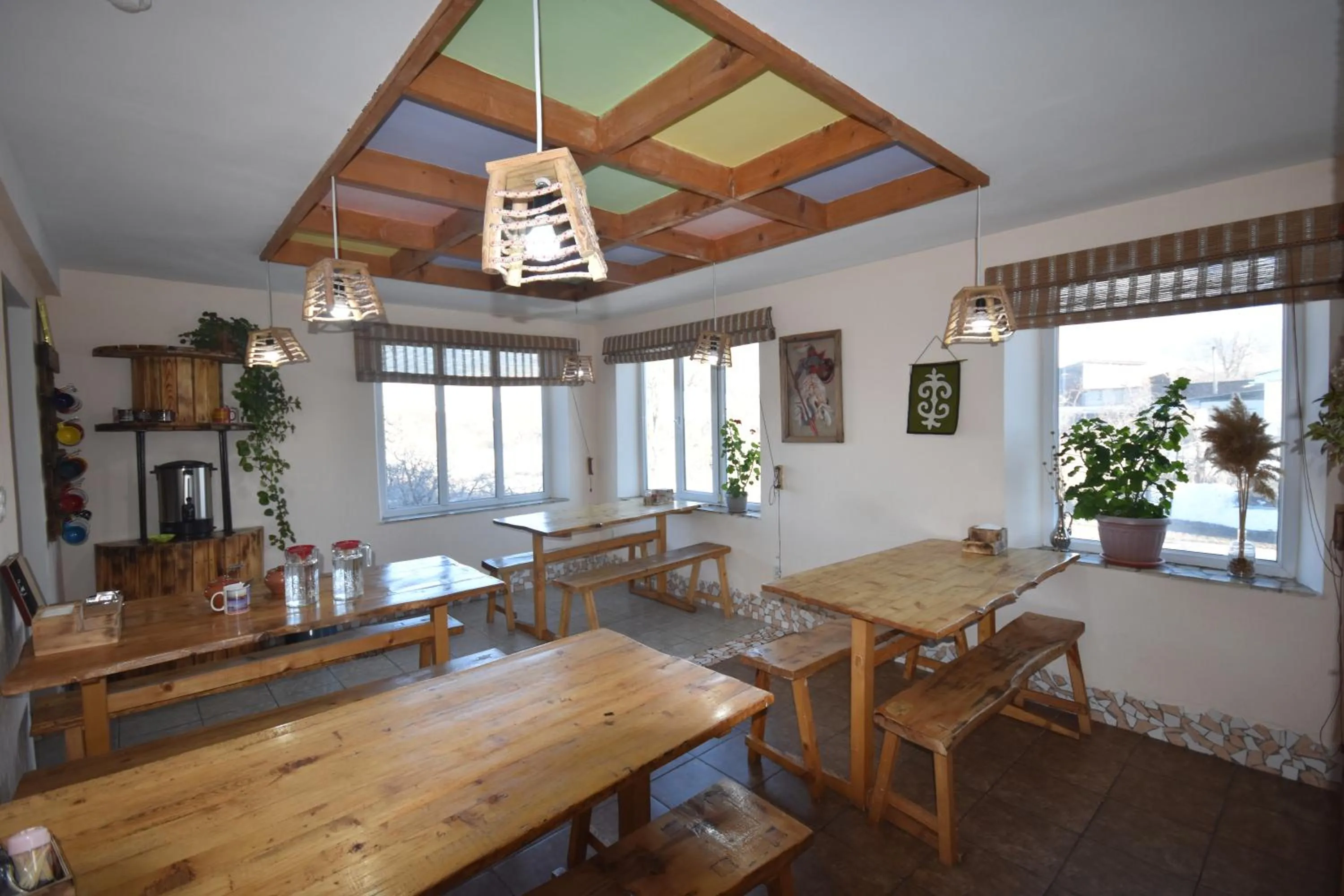 Breakfast in Riverside Karakol