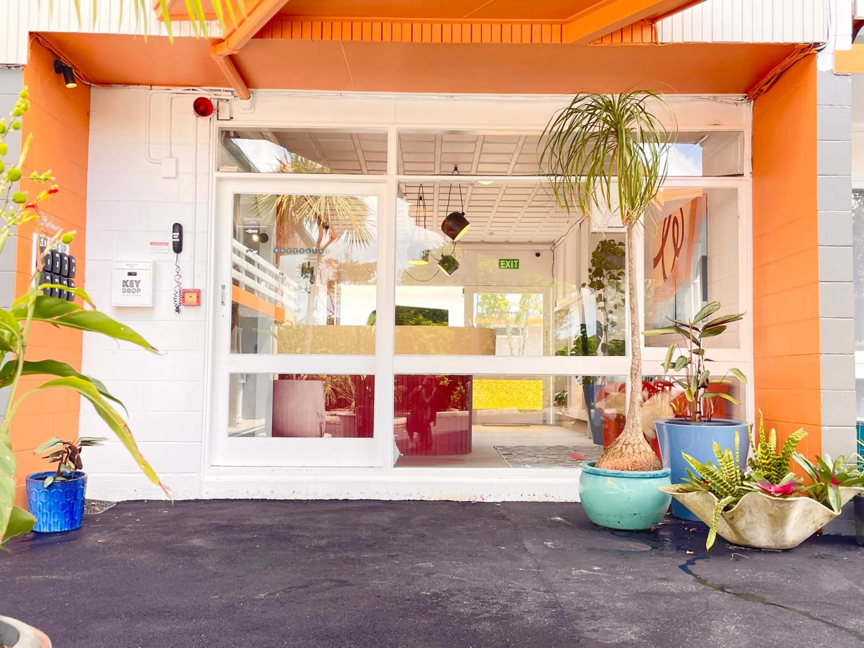 Lobby or reception in Mount Eden Motel