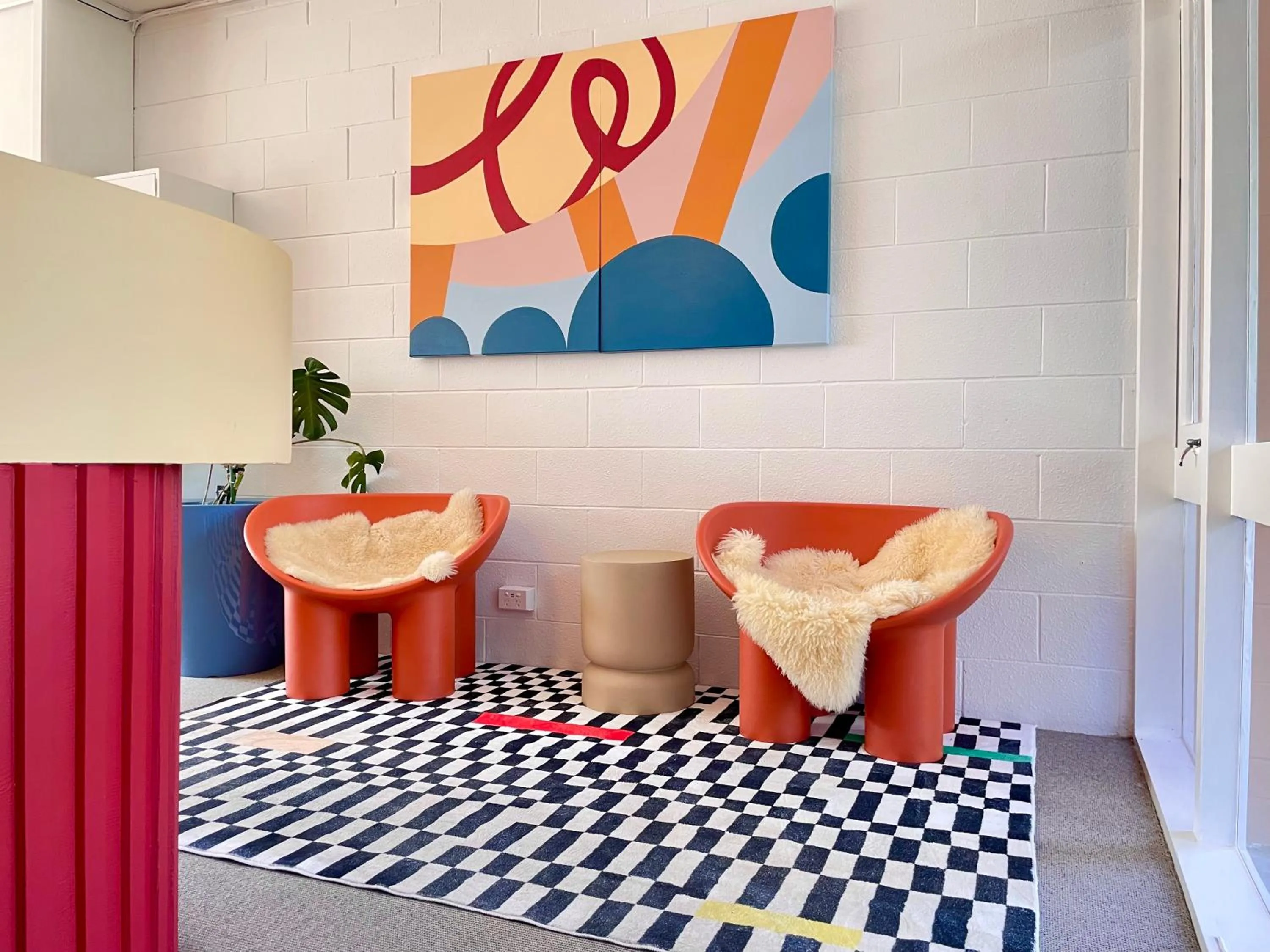 Lobby or reception in Mount Eden Motel