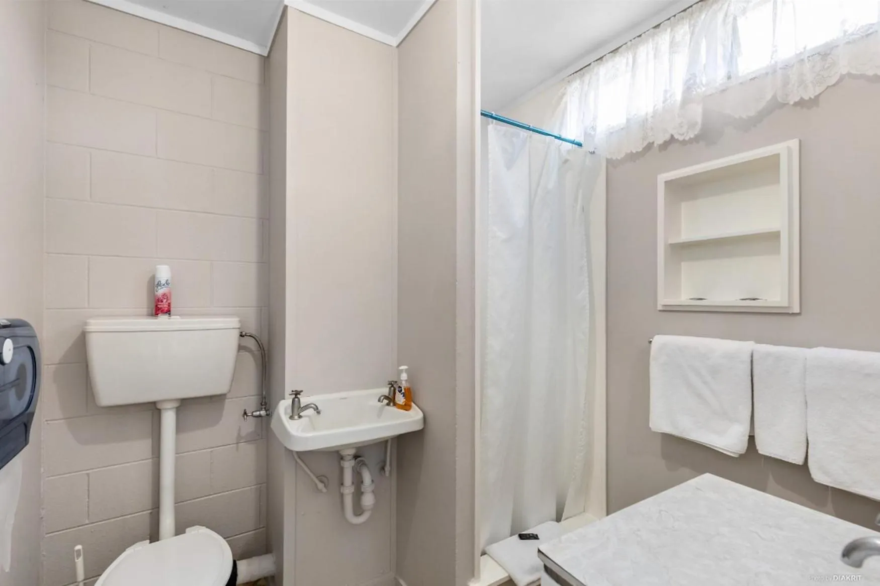 Shower in Mount Eden Motel