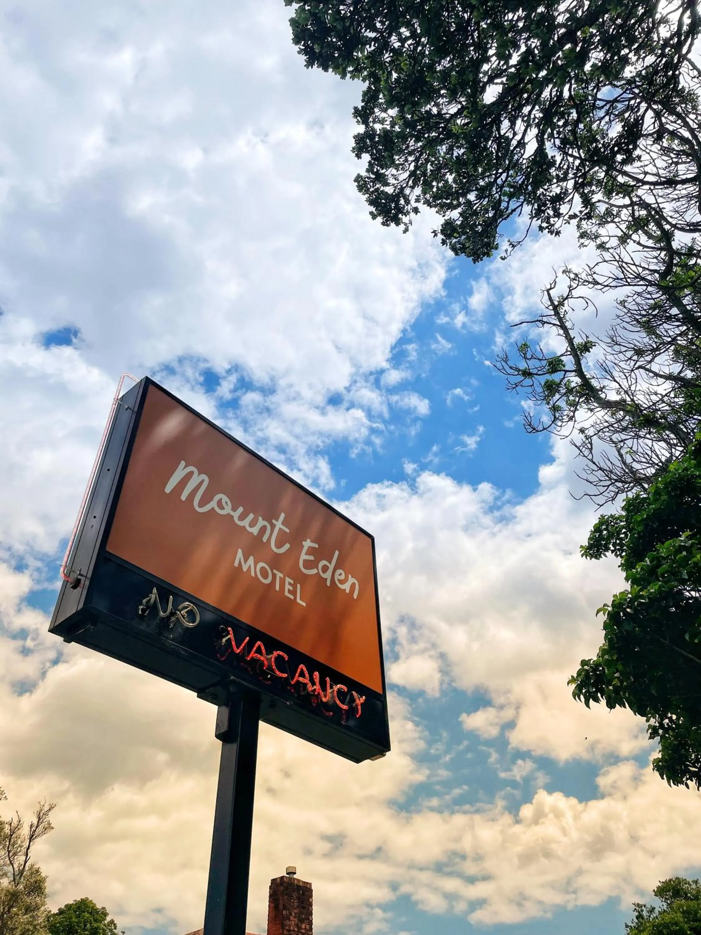 Property logo or sign in Mount Eden Motel