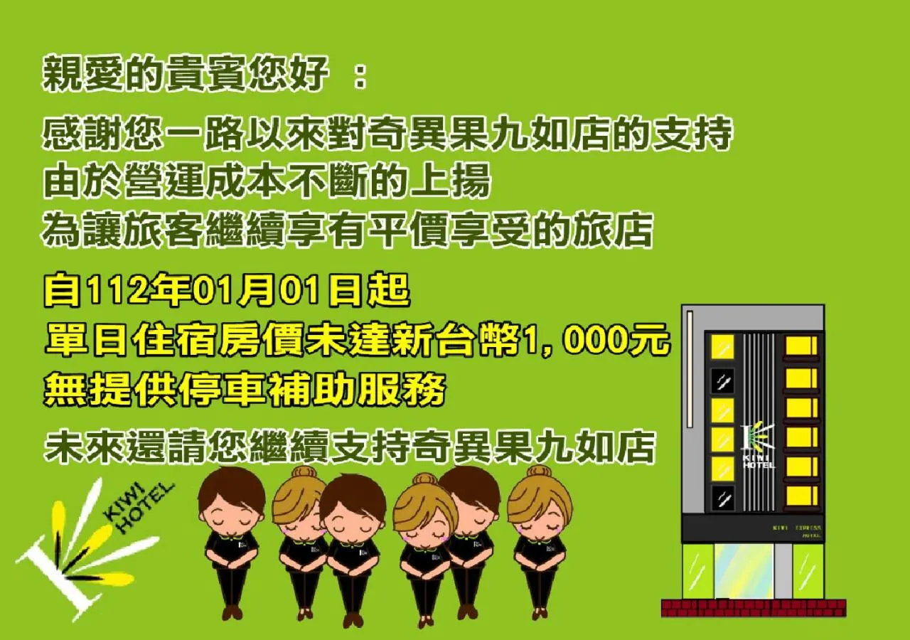 Property building in Kiwi Express Hotel - Jiuru Rd