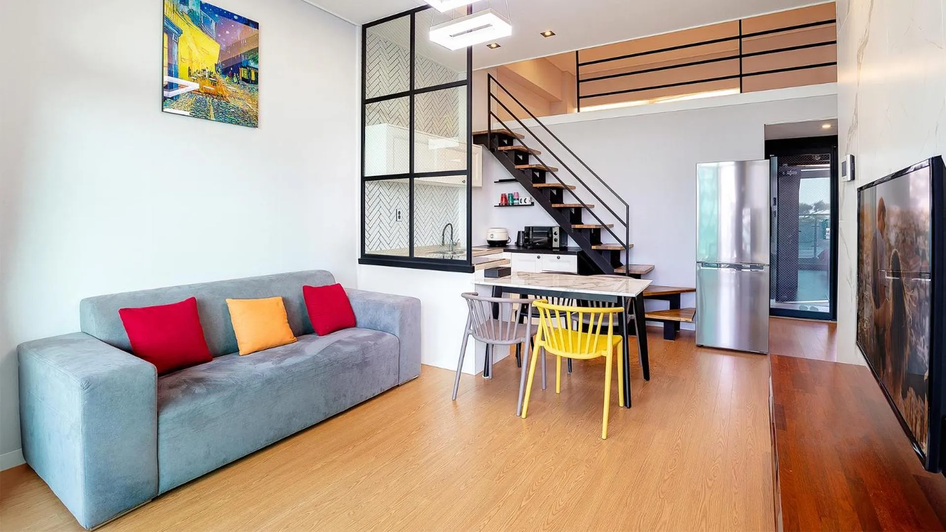 Kitchen or kitchenette in Ganghwa Elijah Resort