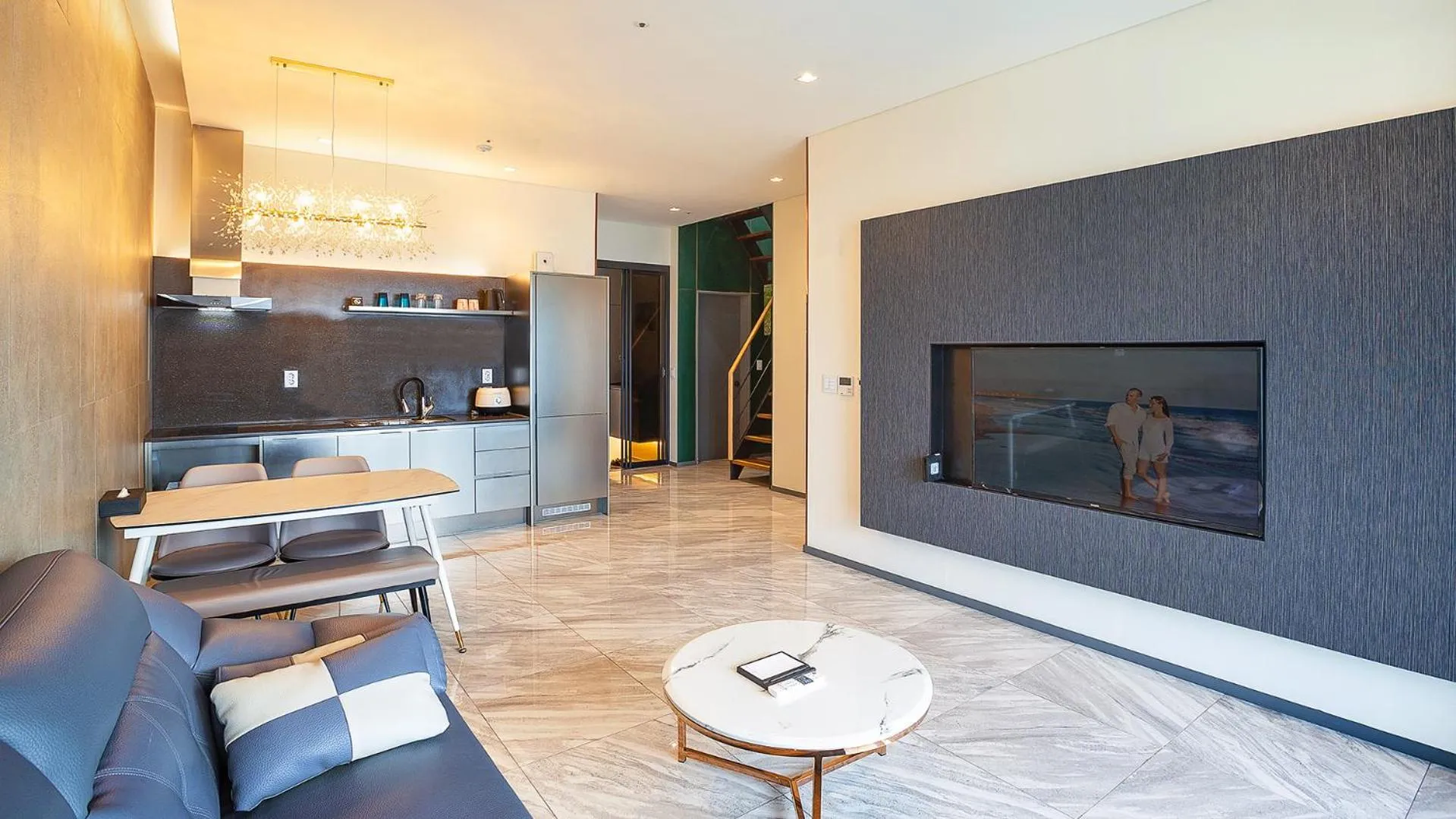 Kitchen or kitchenette in Ganghwa Elijah Resort