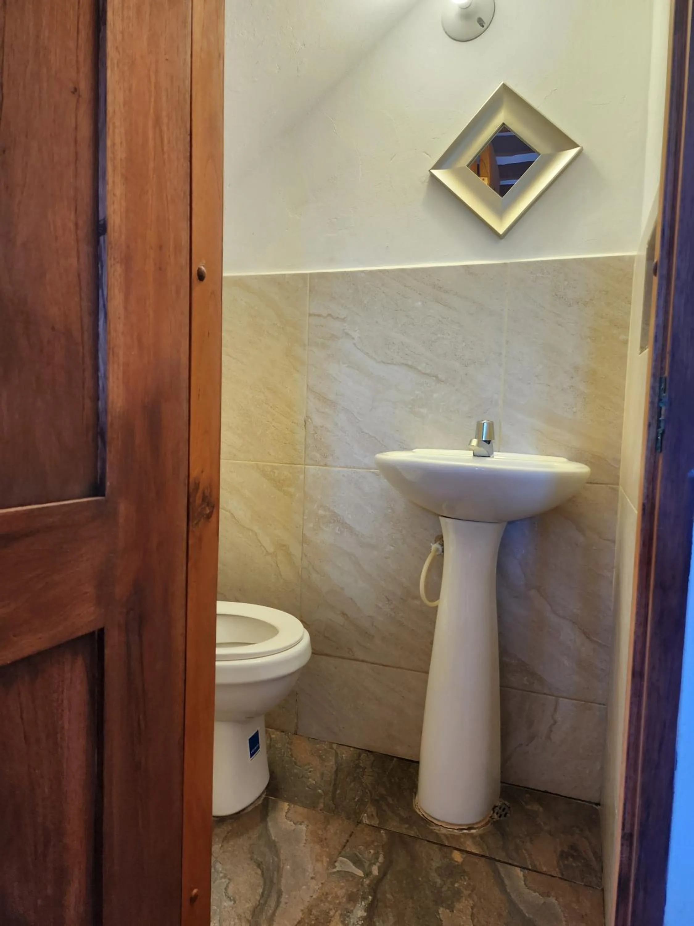 Toilet in Hotel Ficus Villa de Leyva