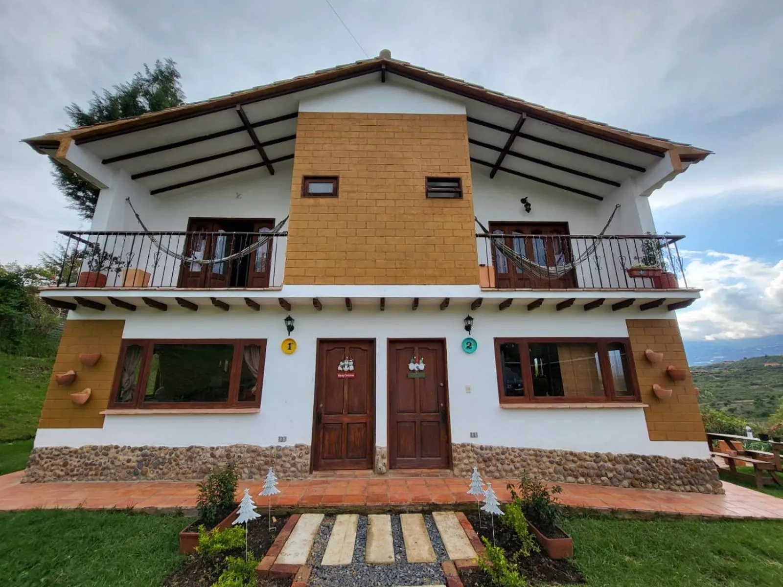 Property building in Hotel Ficus Villa de Leyva