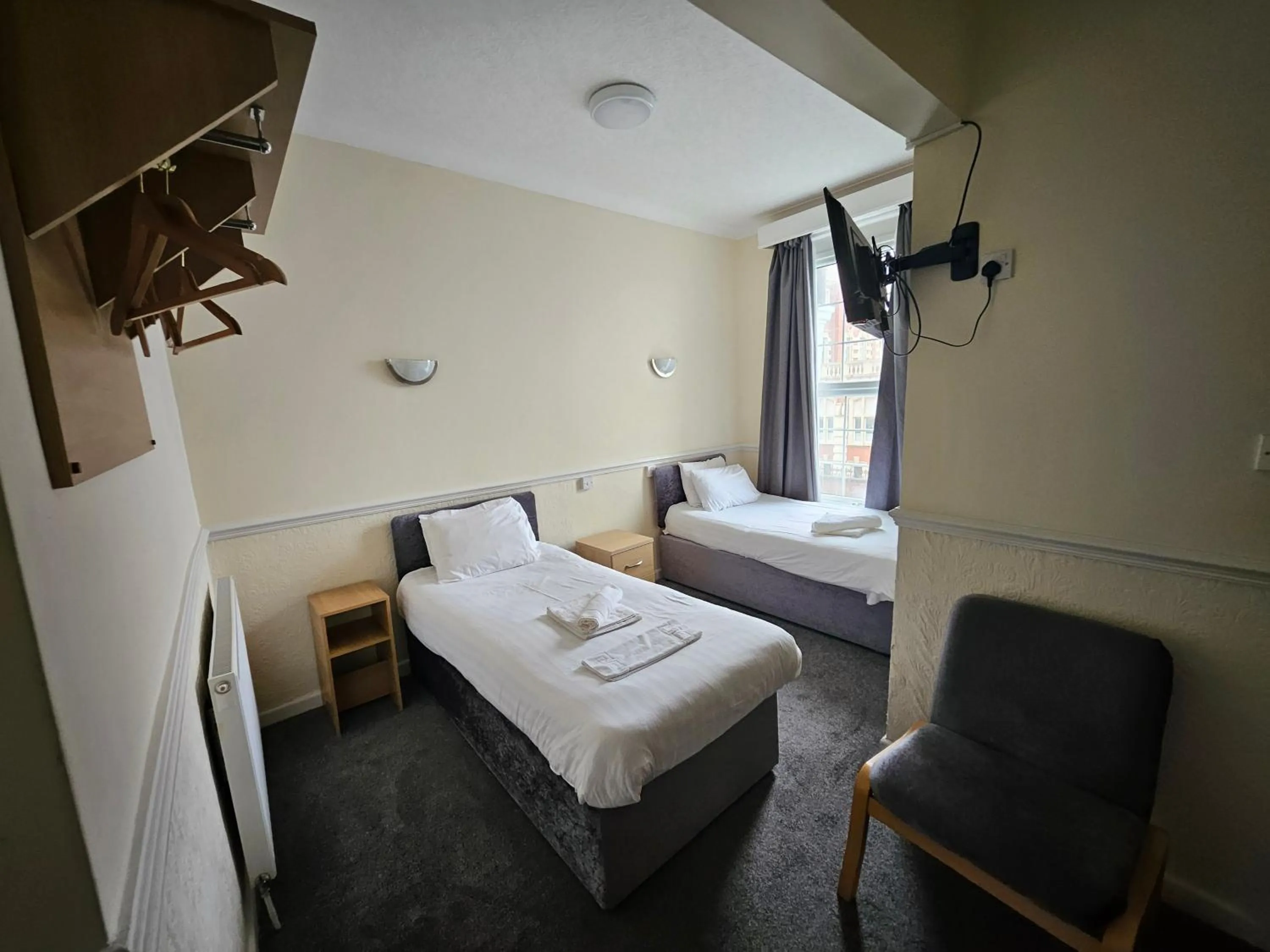 Bed in The President Hotel