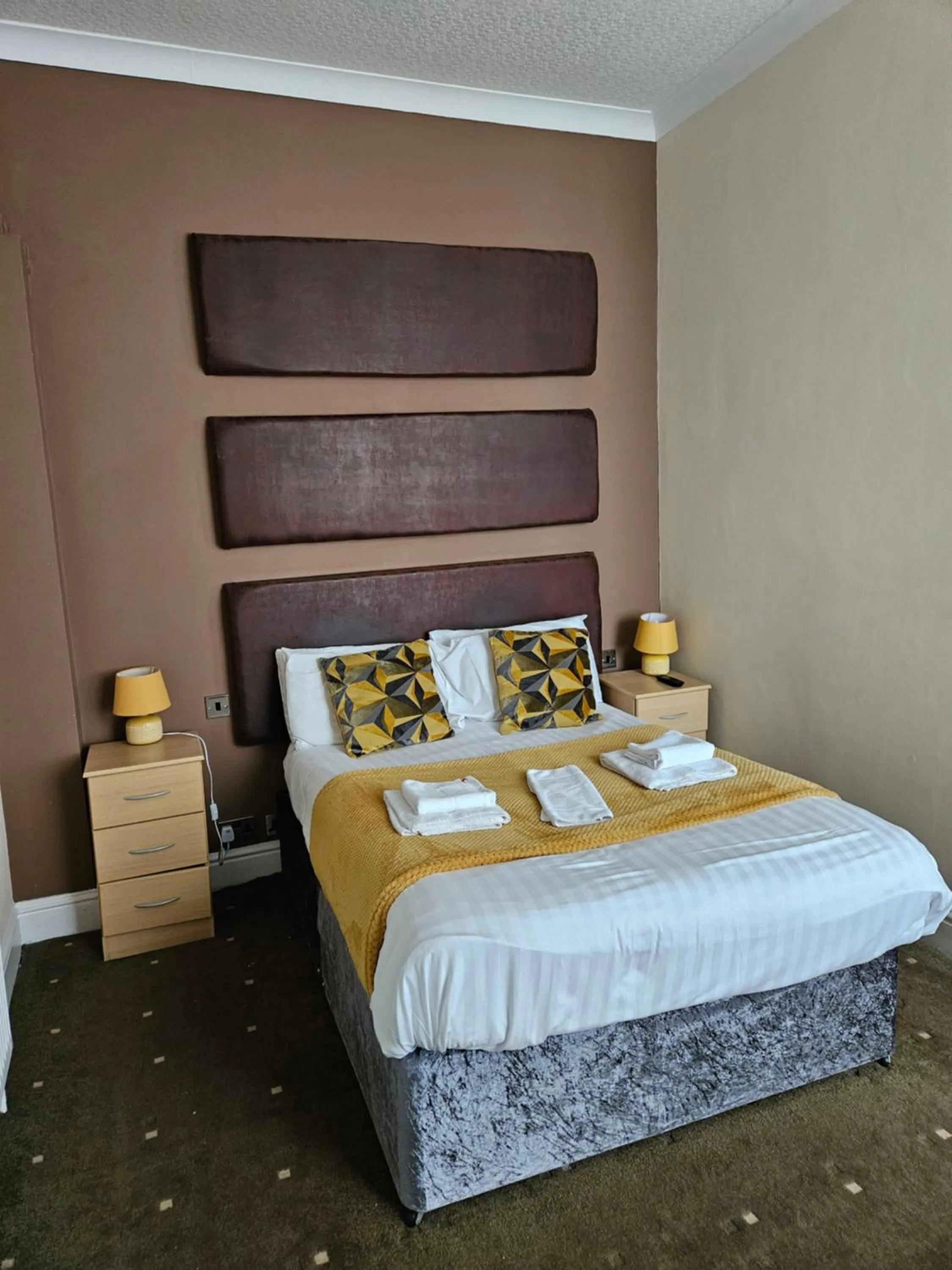 Bed in The President Hotel