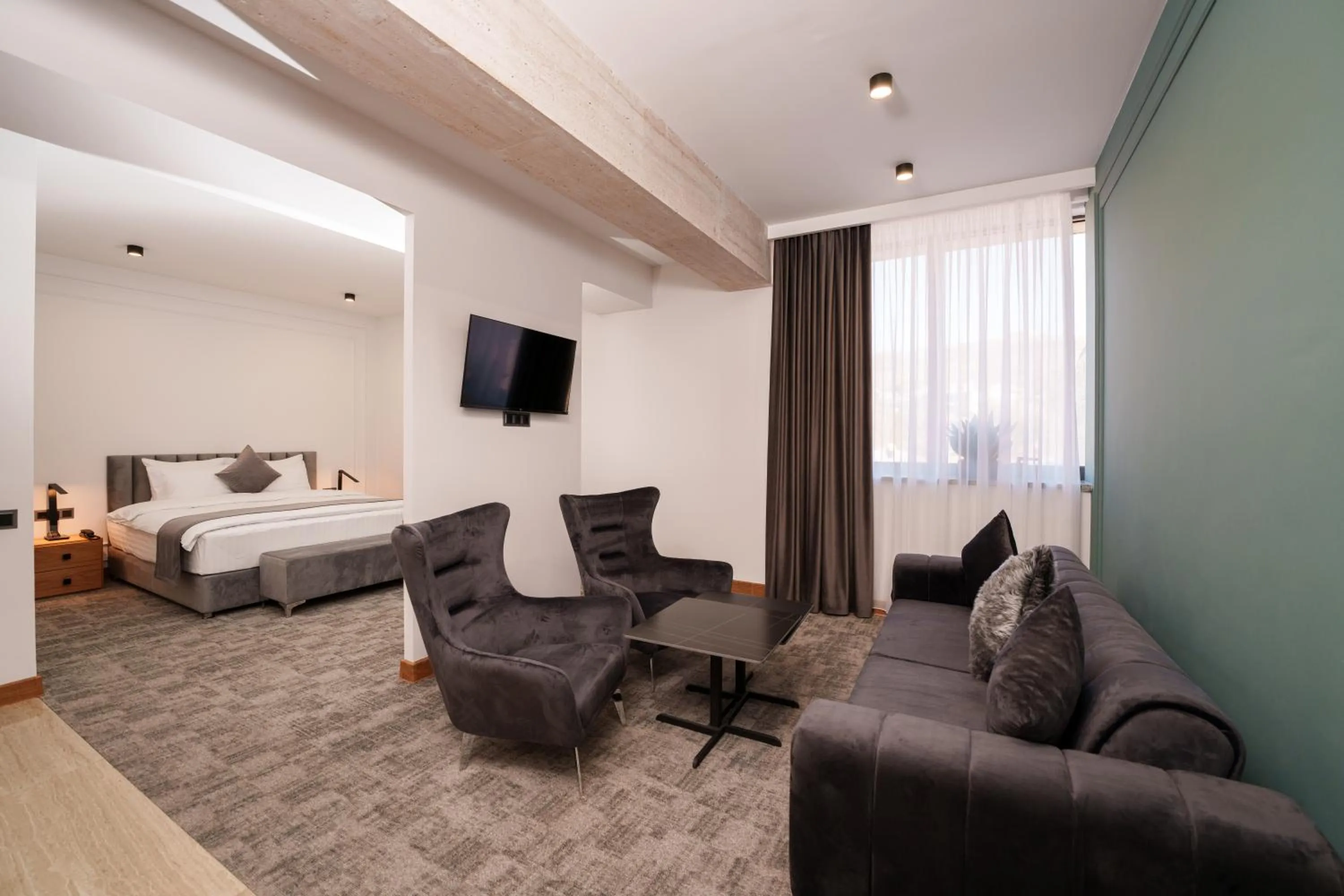 Living room, Bed in Revive Boutique Hotel