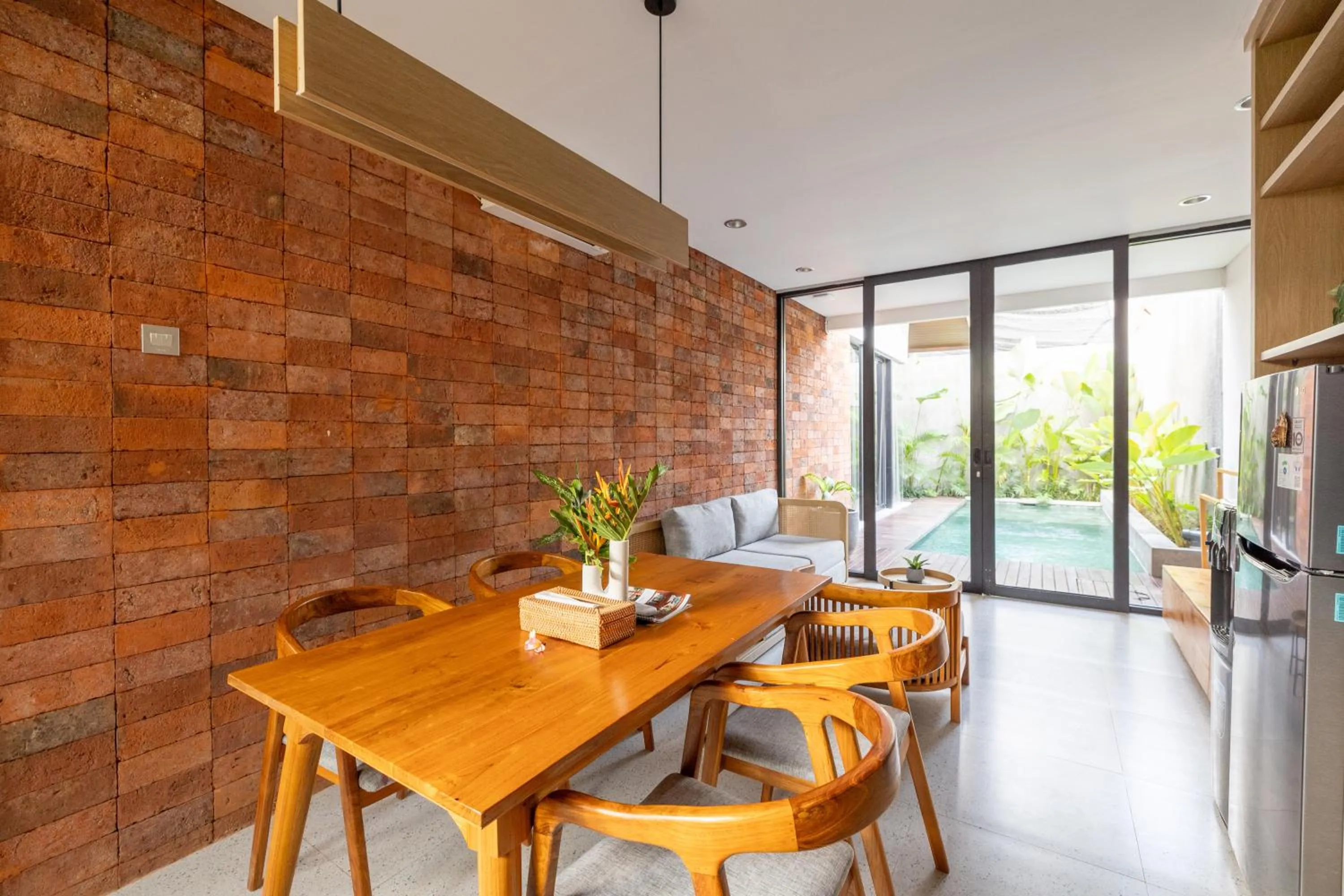Living room in Casanina Ubud Villas