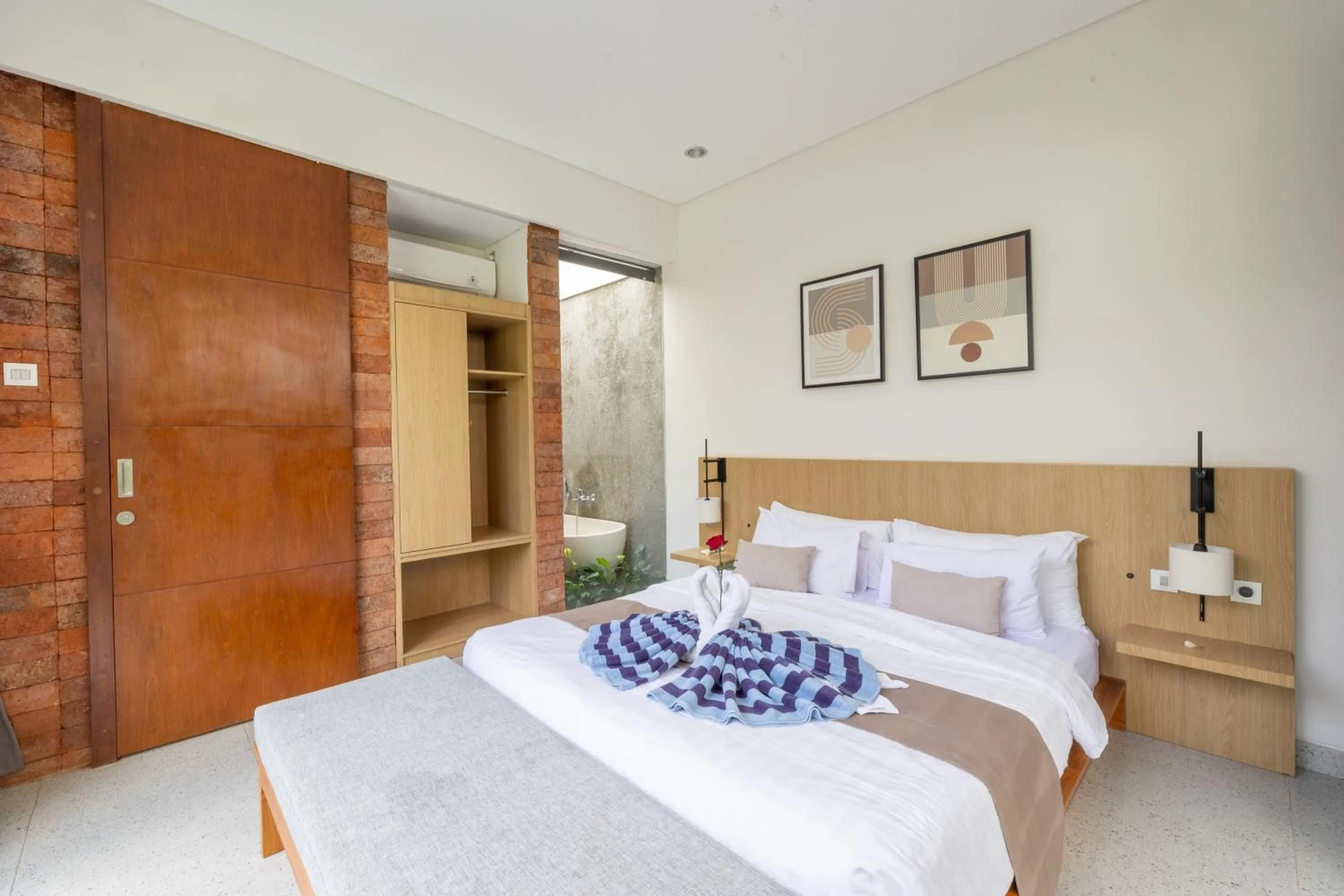 Bedroom in Casanina Ubud Villas