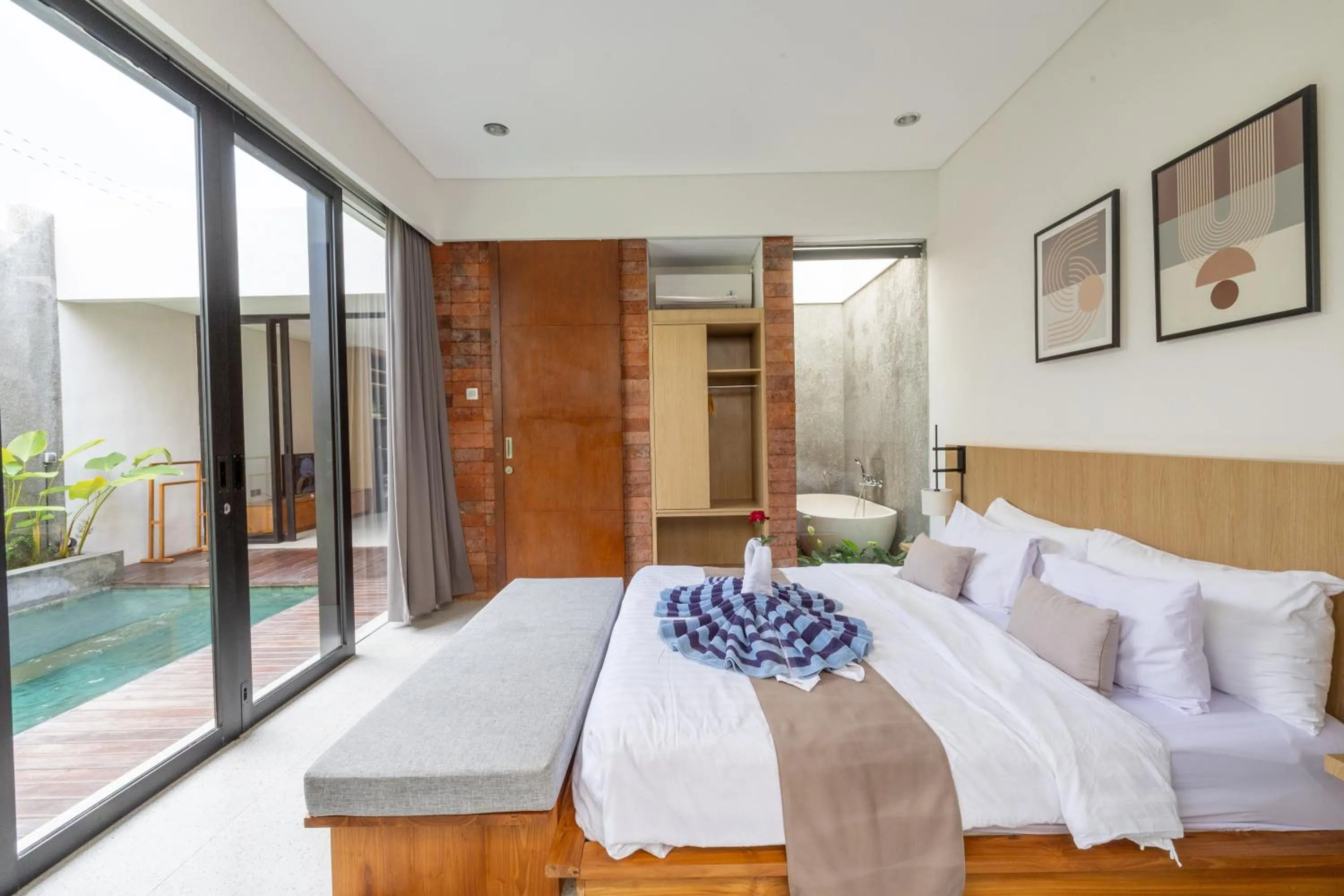 Photo of the whole room in Casanina Ubud Villas