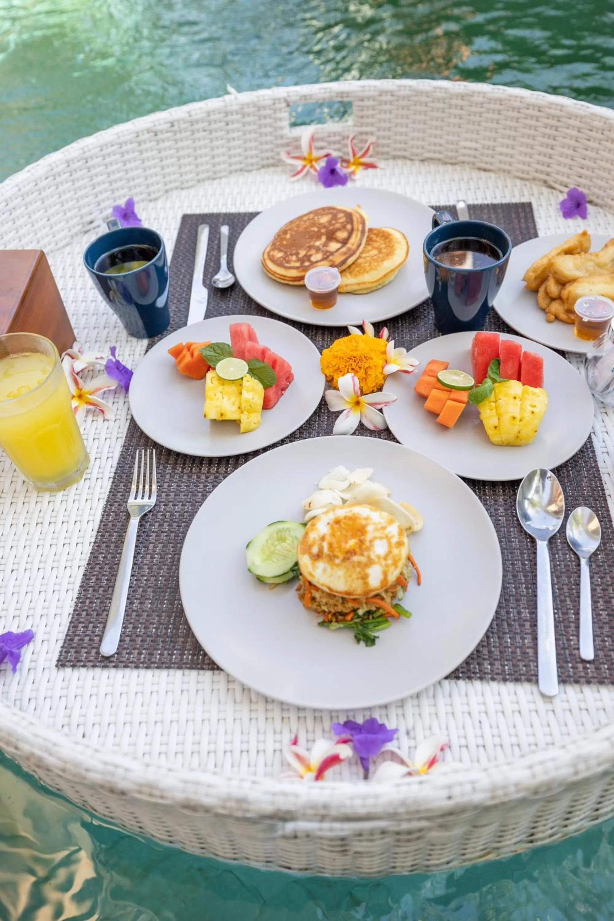 Breakfast in Casanina Ubud Villas