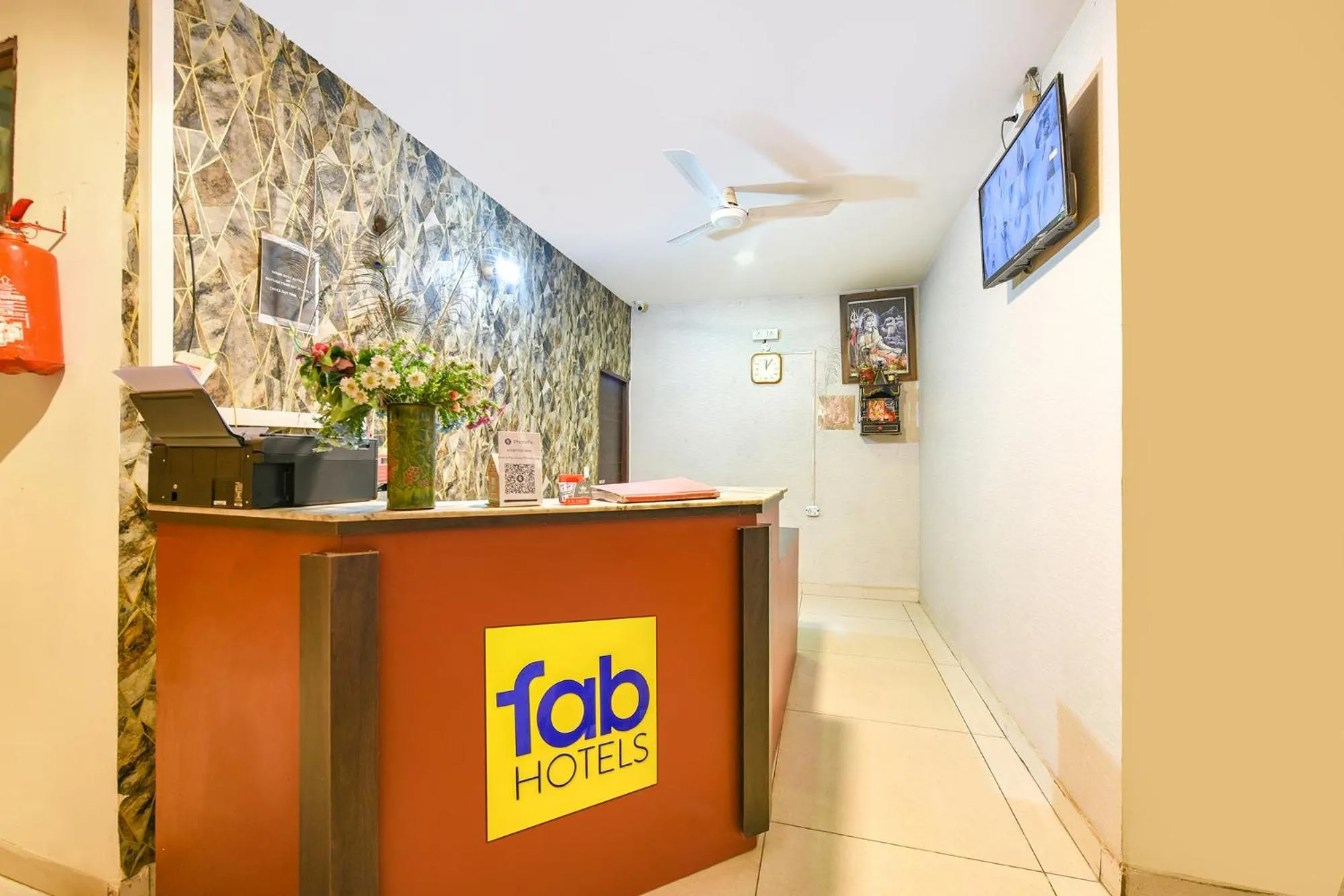 Lobby or reception in FabHotel Green Valley