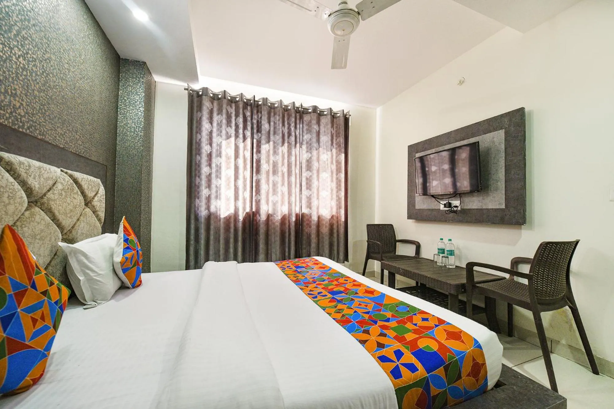 Bed in FabHotel Green Valley