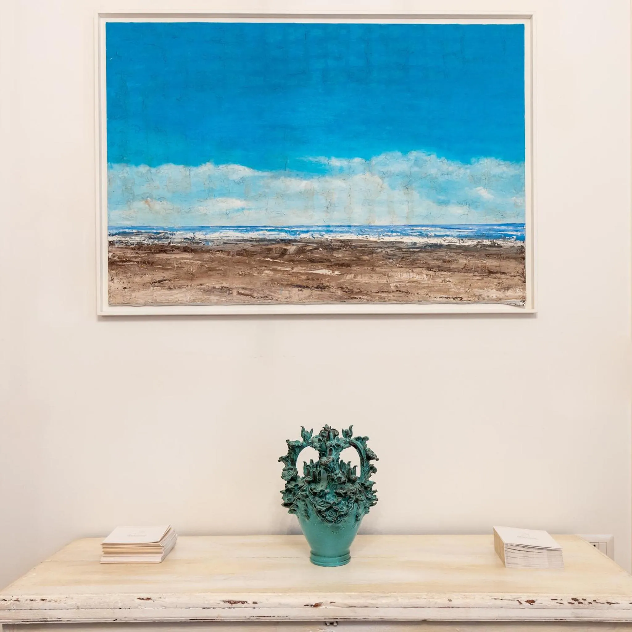 Decorative detail in Efamoresca