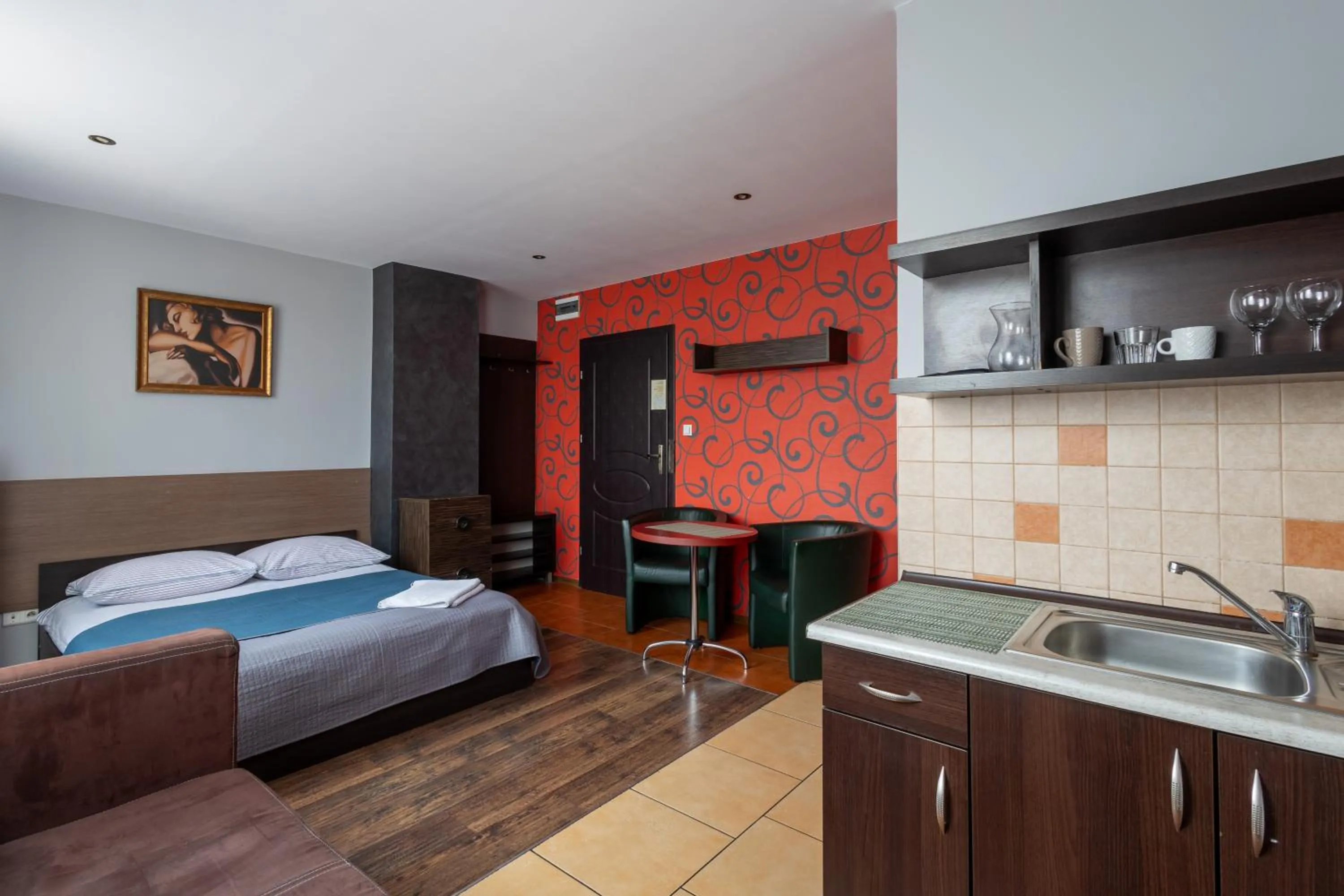 Bed in Apartamenty Komfort