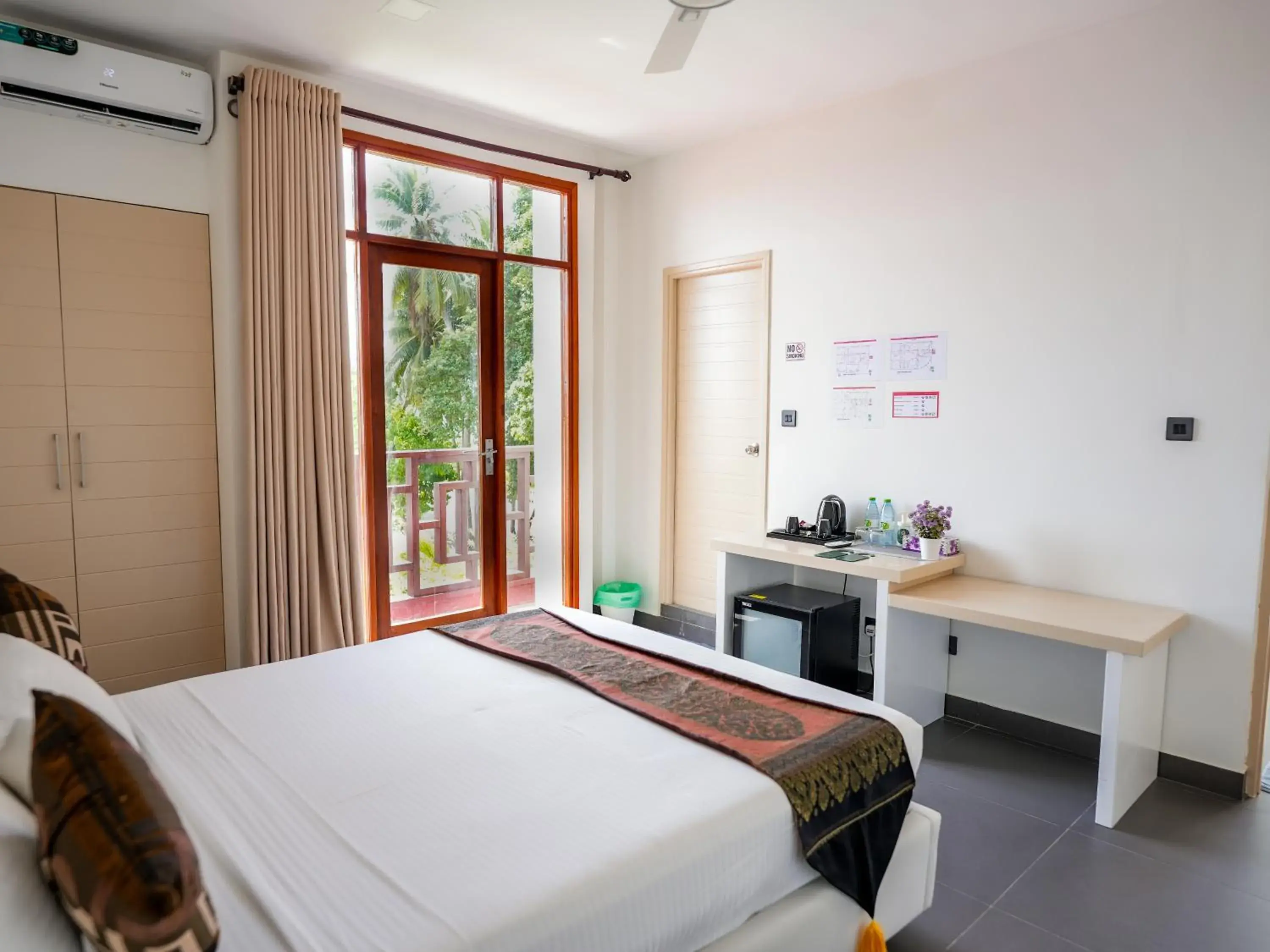 Double Room with Balcony - single occupancy in Silver Oasis Maldives Double Room with Balcony - single occupancy in Silver Oasis Maldives