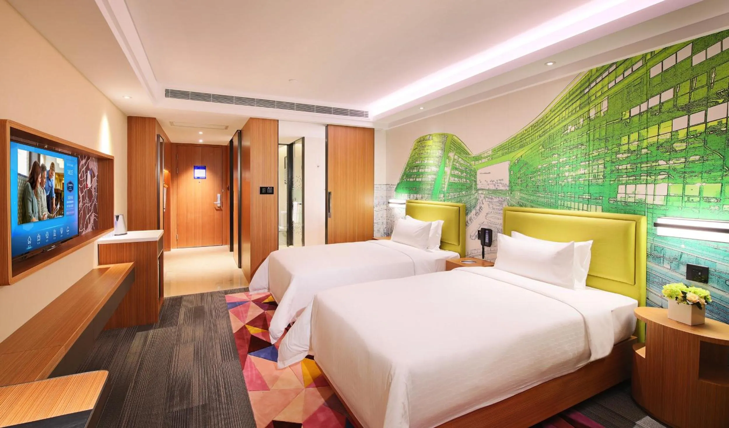 Photo of the whole room in Hampton by Hilton Shanghai Hongqiao NECC