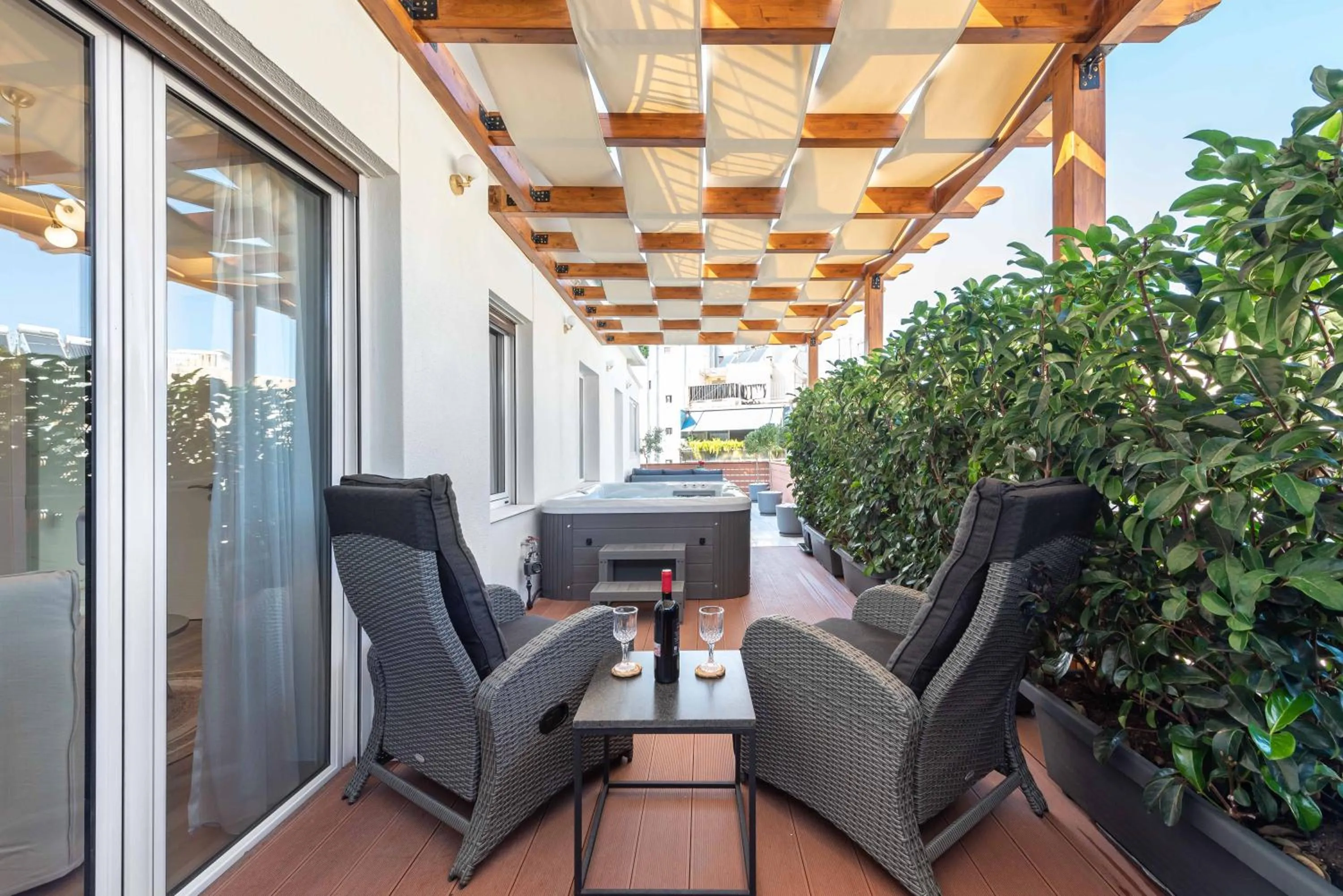 Balcony/Terrace in Acropolis Divine Apartments