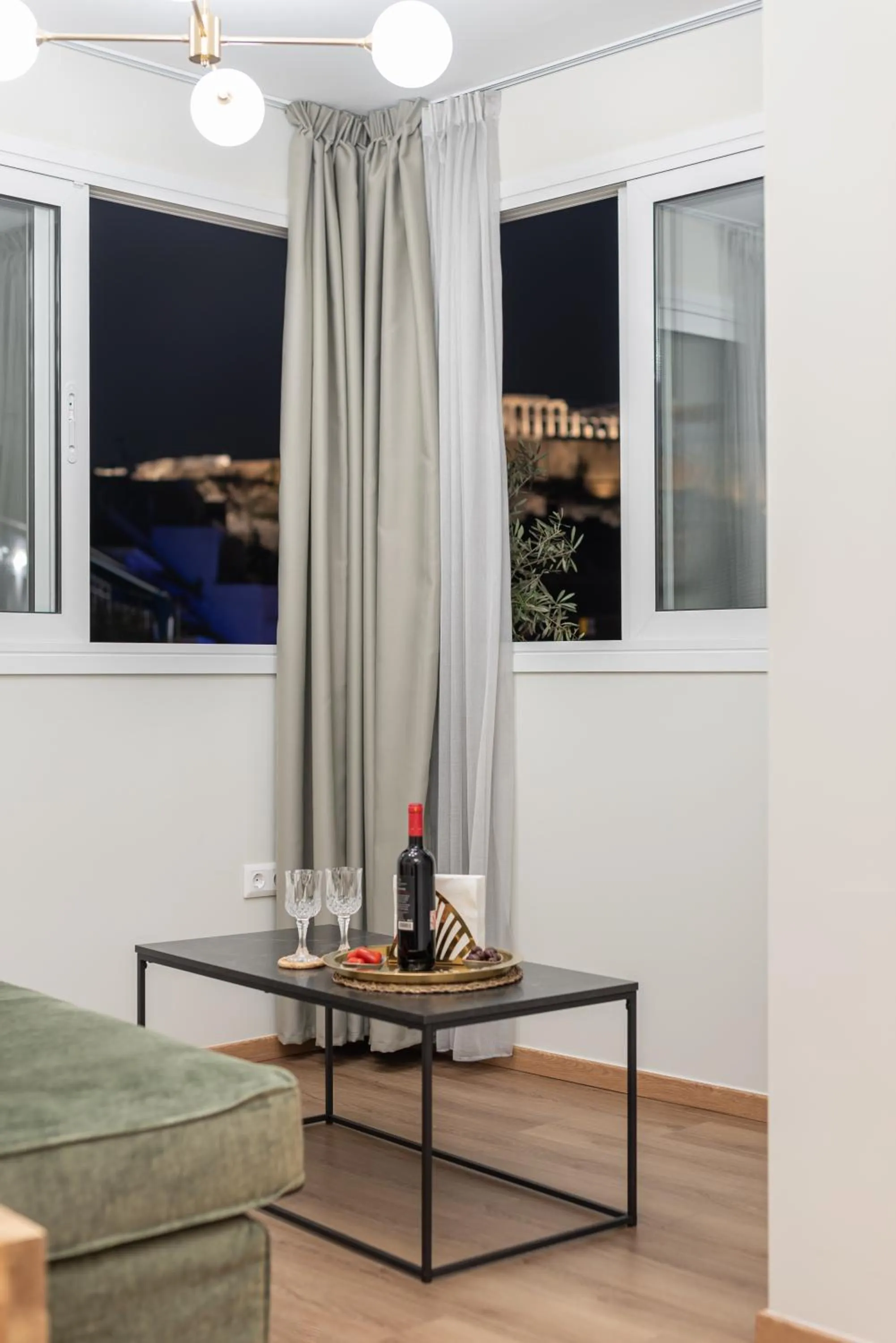 Living room in Acropolis Divine Apartments