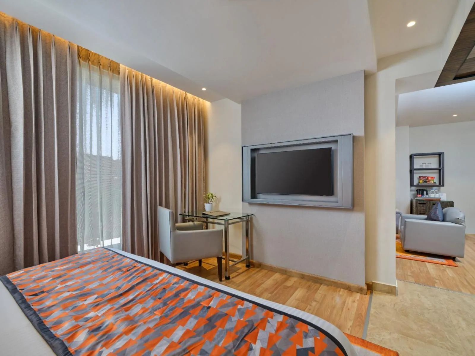 Bed in Fortune Inn Heritage Walk Amritsar - Member ITC Hotels' Group