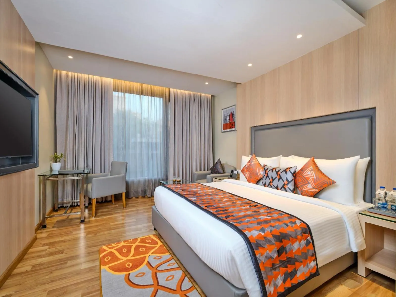 Bed in Fortune Inn Heritage Walk Amritsar - Member ITC Hotels' Group