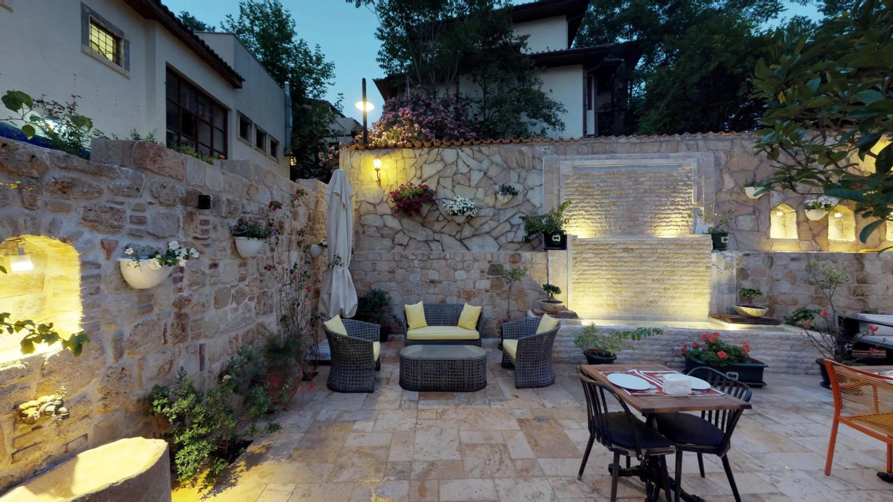 Garden in Patron Hotel