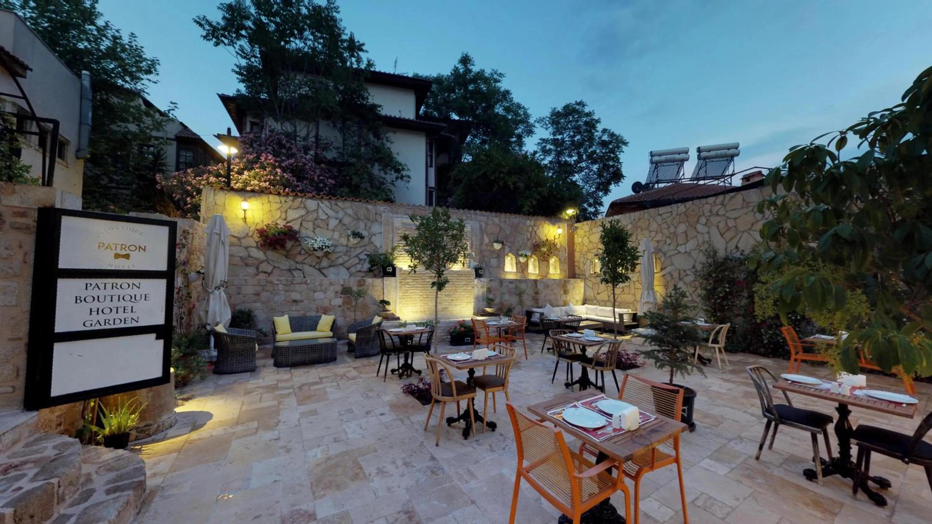 Garden in Patron Hotel