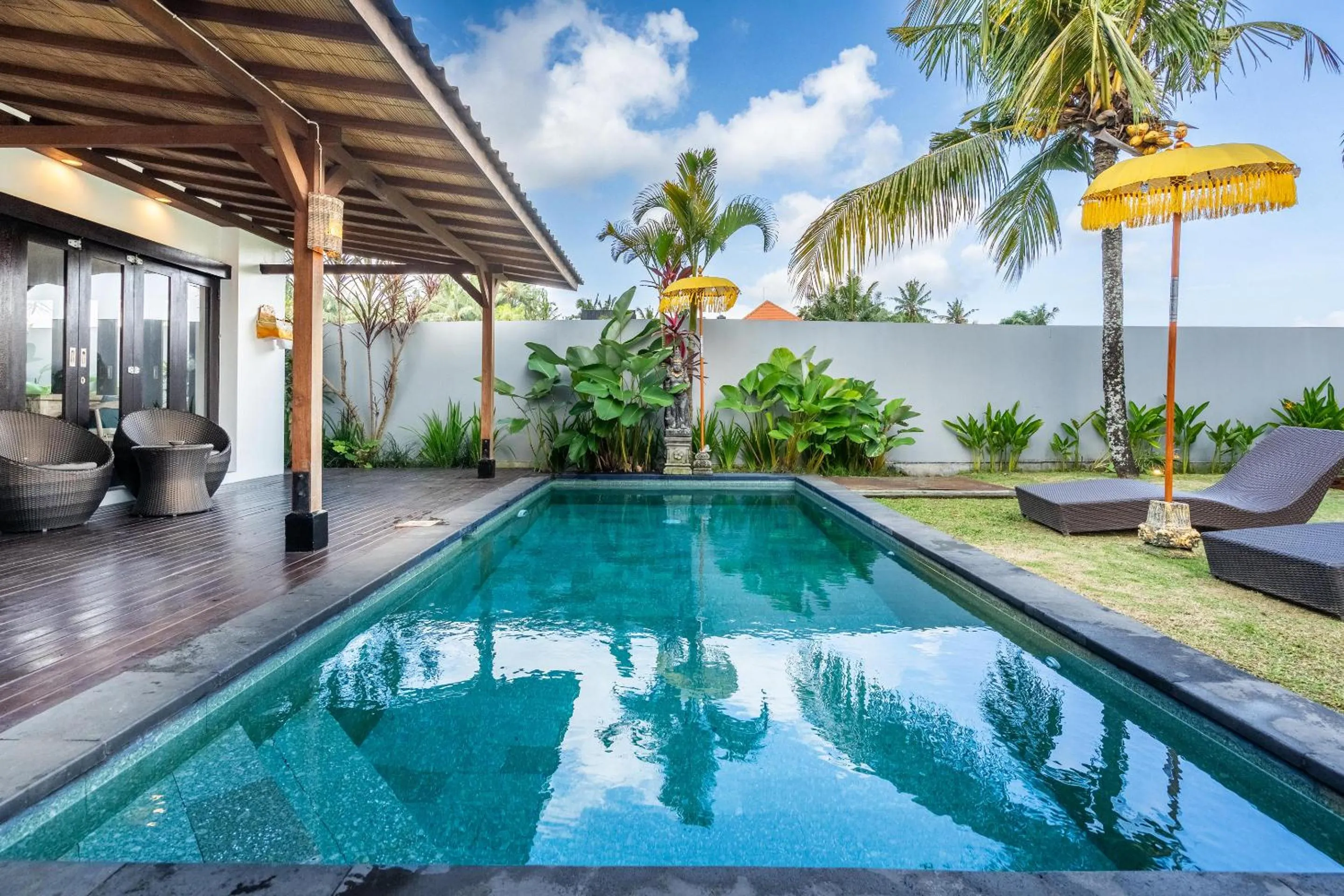 Garden in Ubud Residences 888 - Complex Private Villas with pools