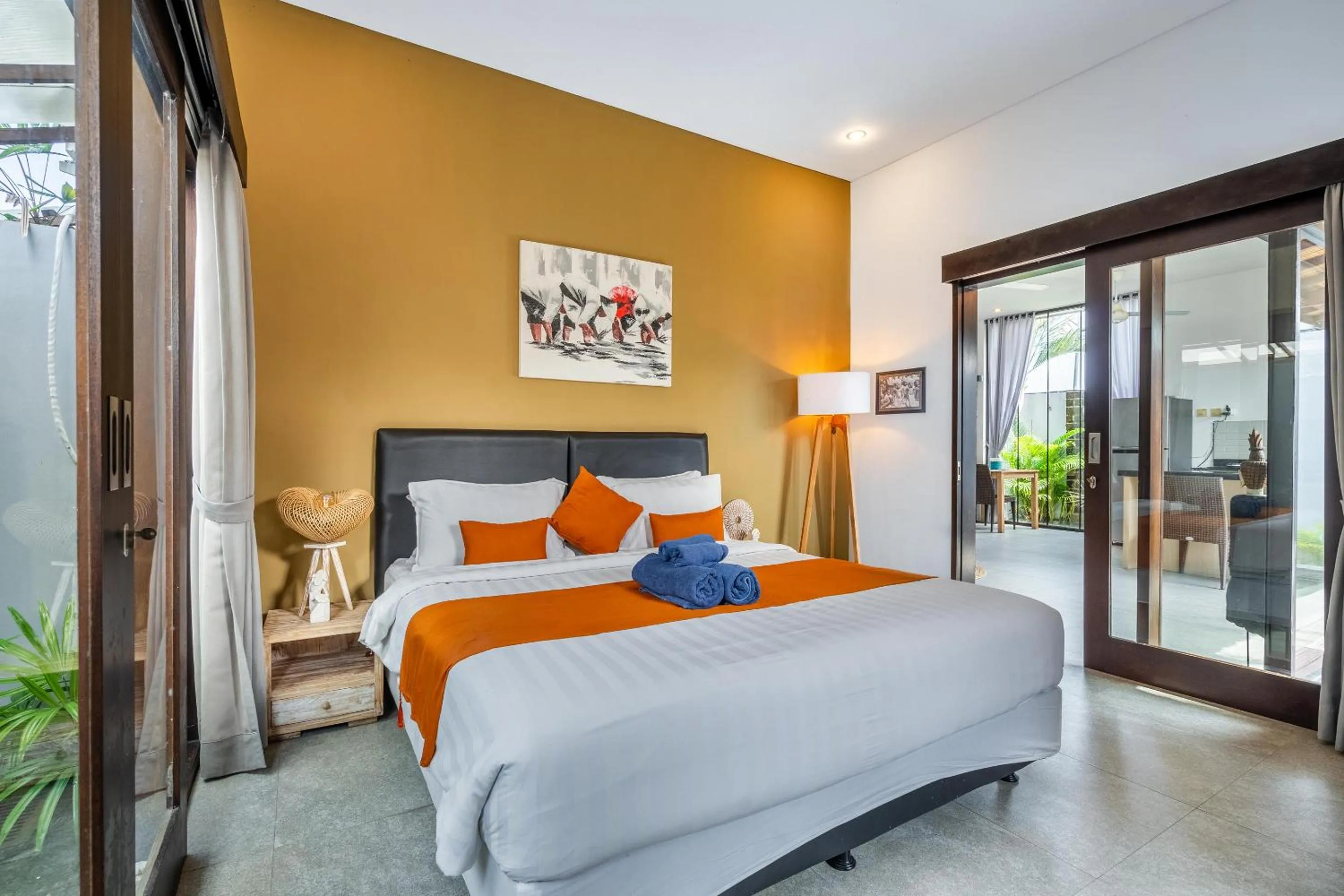 Bed in Ubud Residences 888 - Complex Private Villas with pools